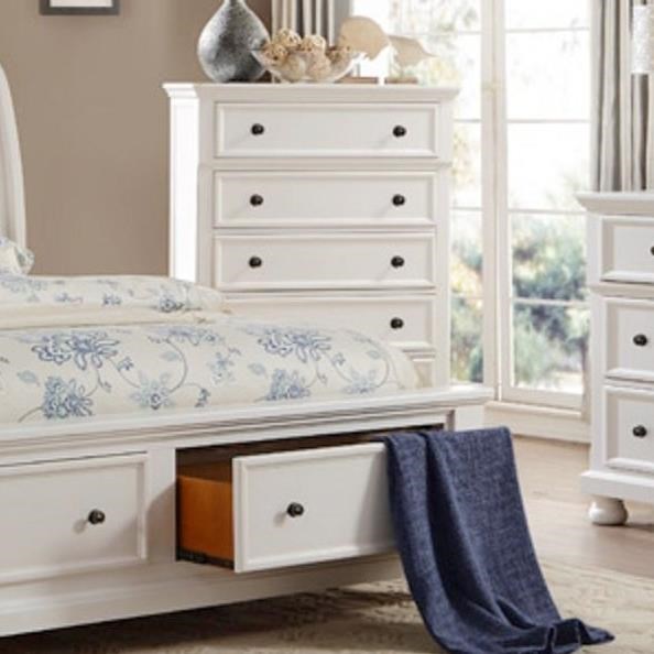 Homelegance Laurelin Transitional Chest of Drawers with Hidden Felt