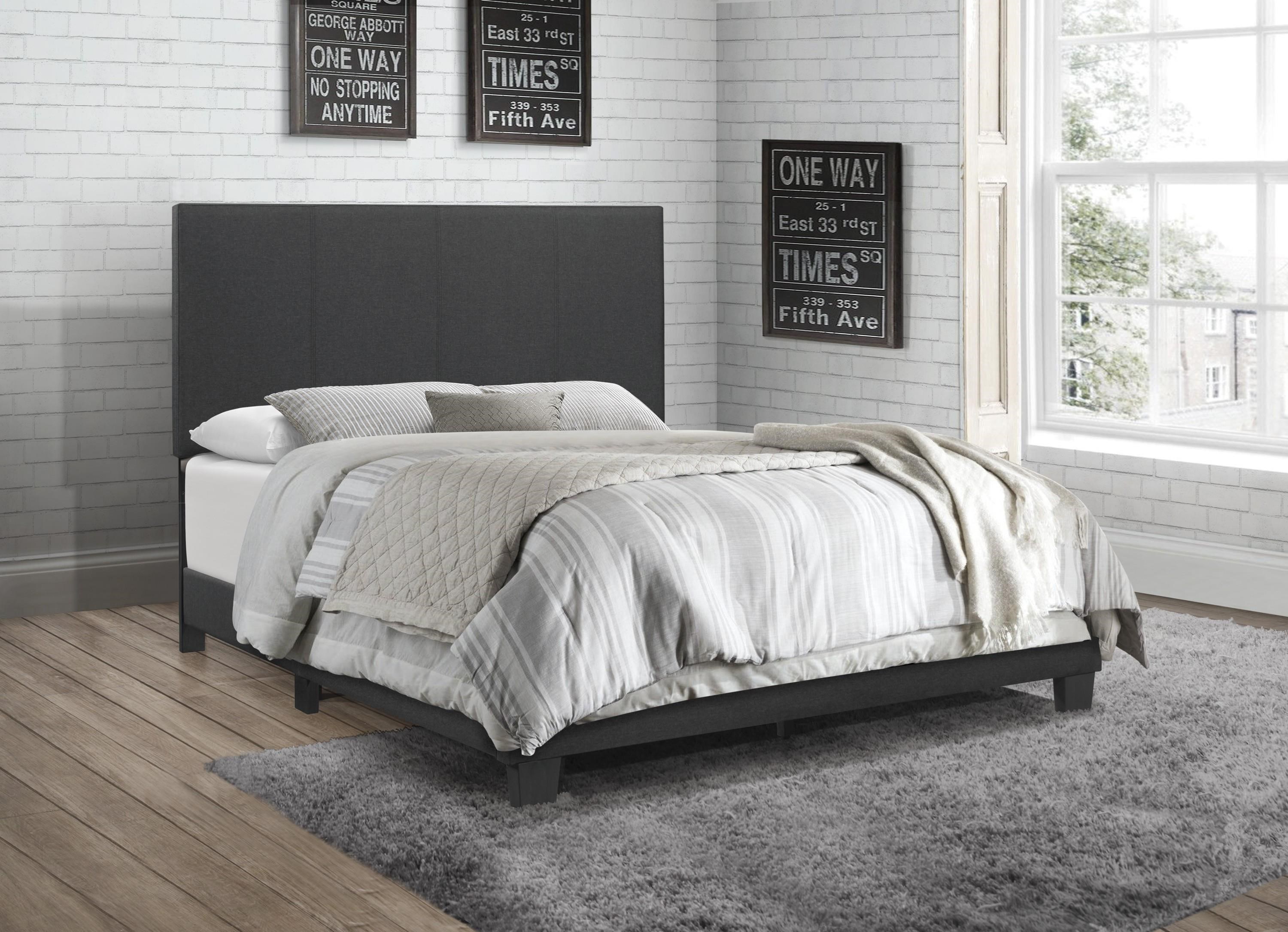 Homelegance Furniture Nolens 1660BKF1 Full Bed in a Box Black Del