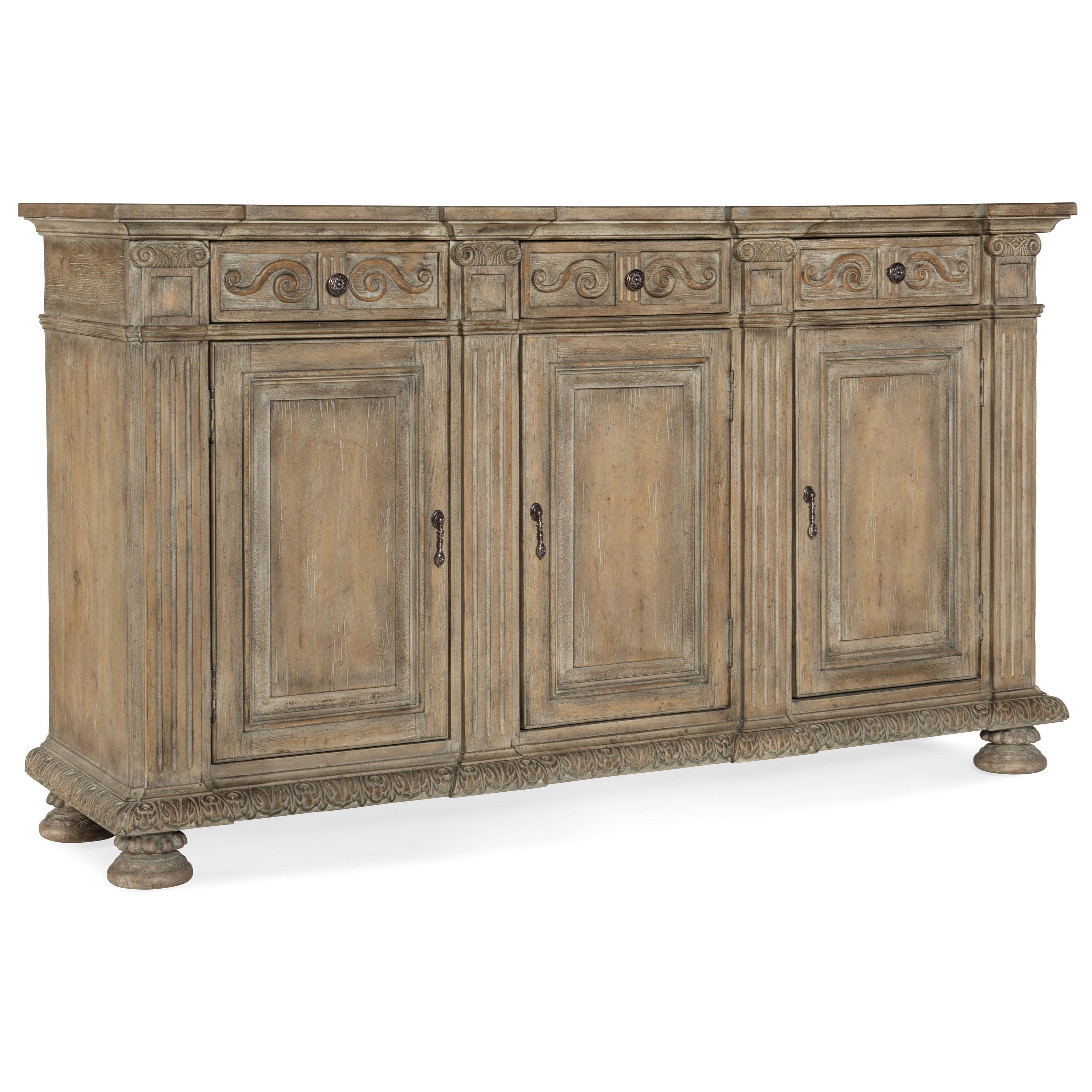Hooker Furniture Castella 58788500180 Traditional 72in Credenza with