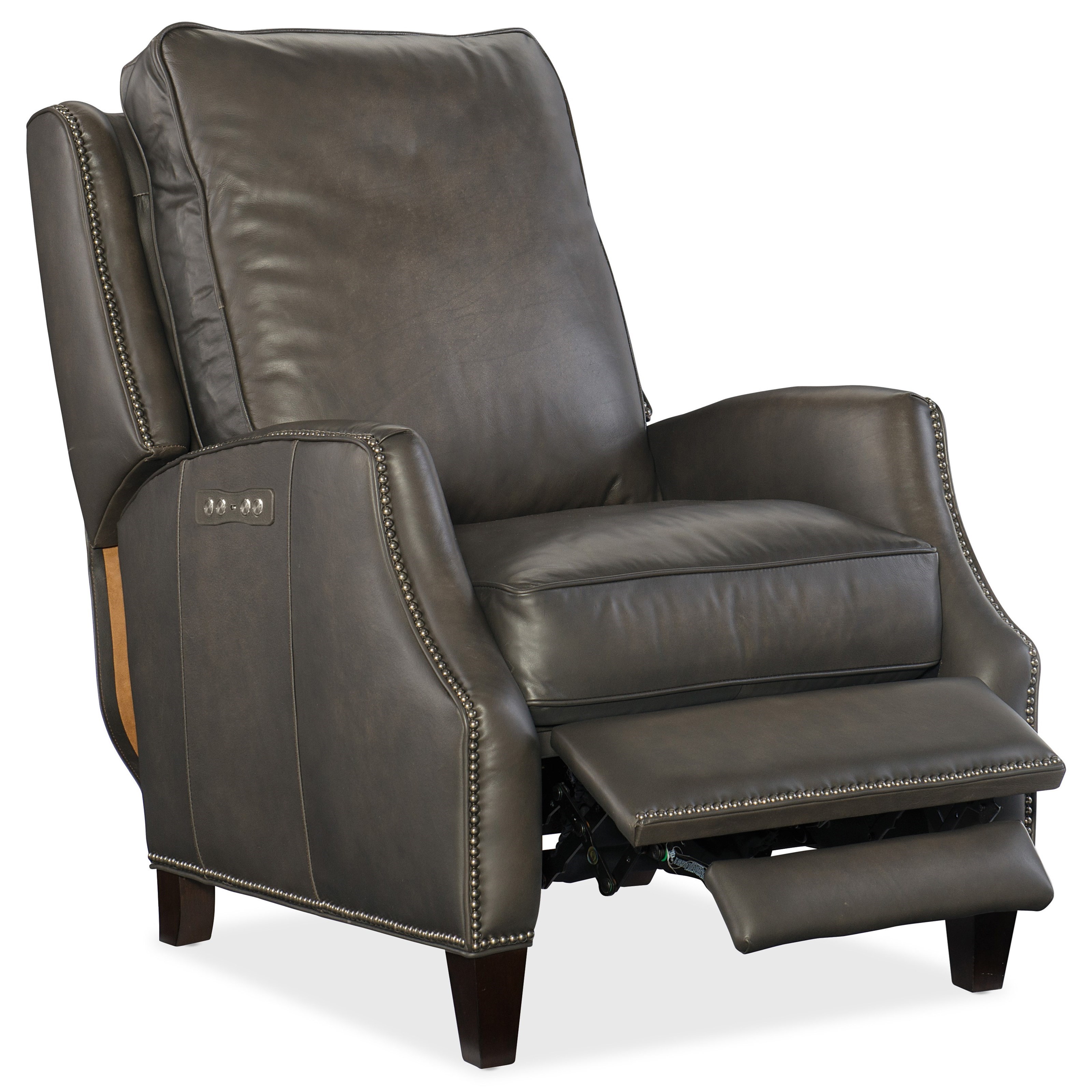 Hooker Furniture Kerley Leather Power Recliner w/ Power Headrest