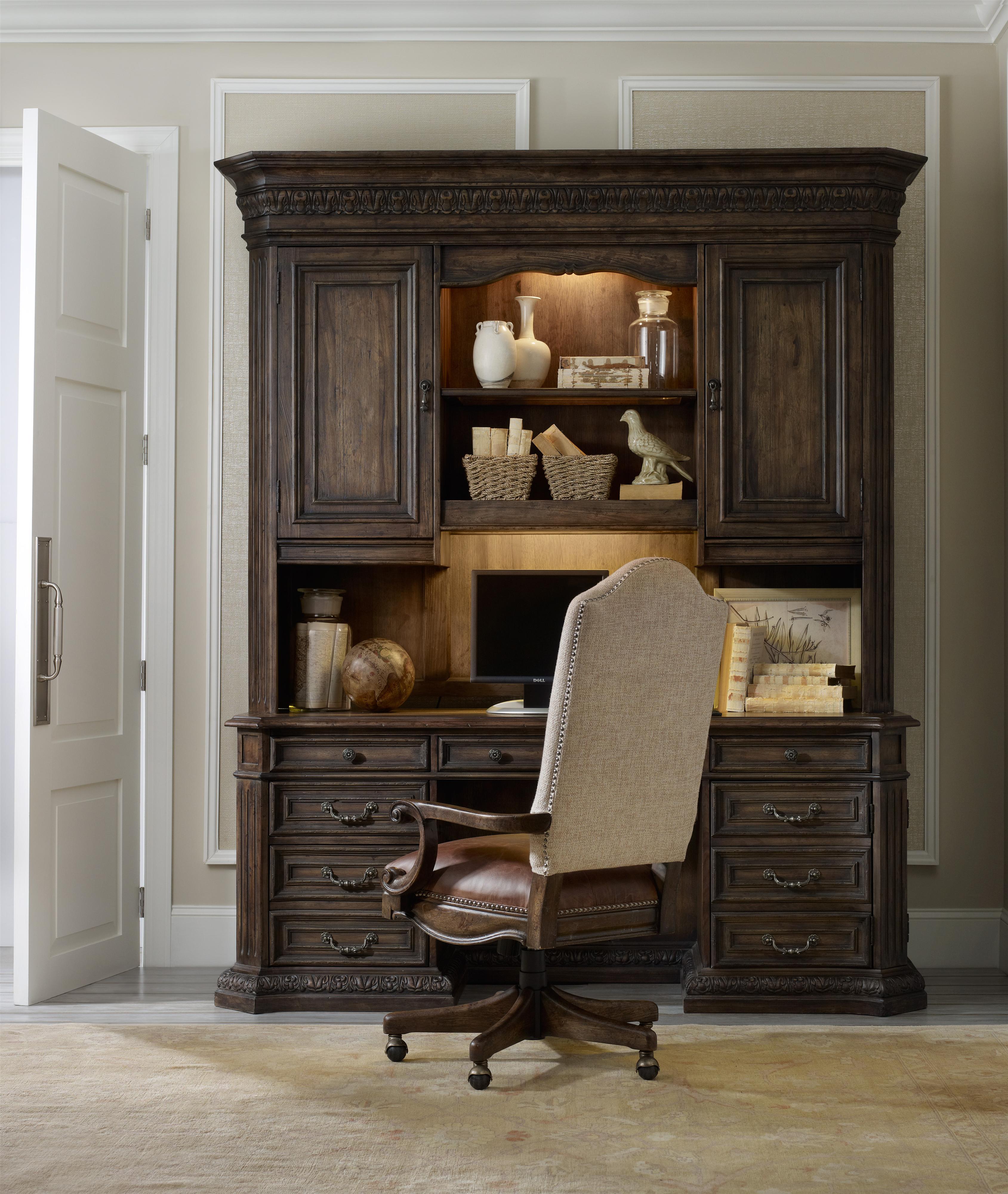 Hooker Furniture Rhapsody 507010464 Computer Credenza with Locking