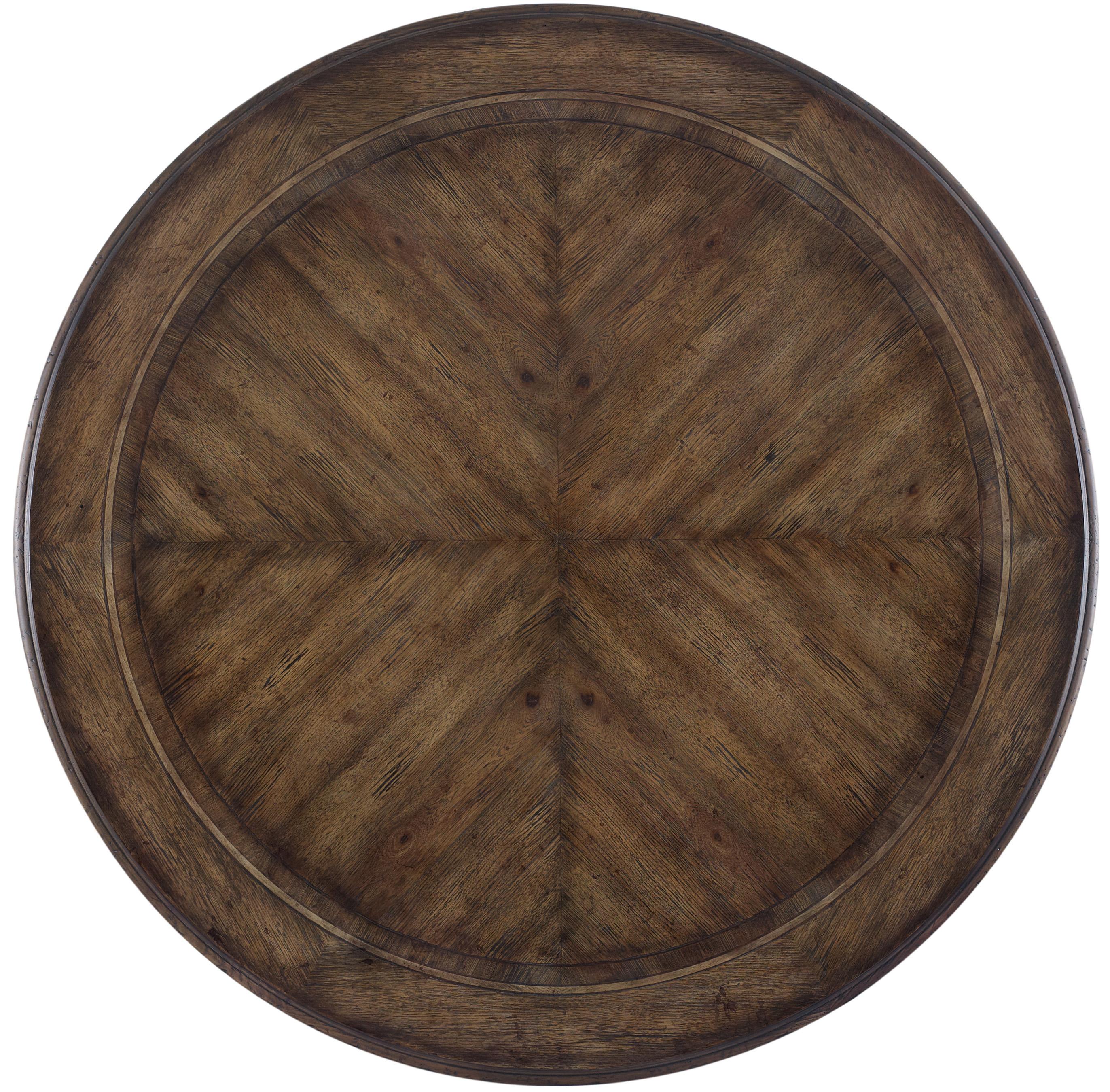 Hooker Furniture Rhapsody Traditional 60Inch Round Dining Table with