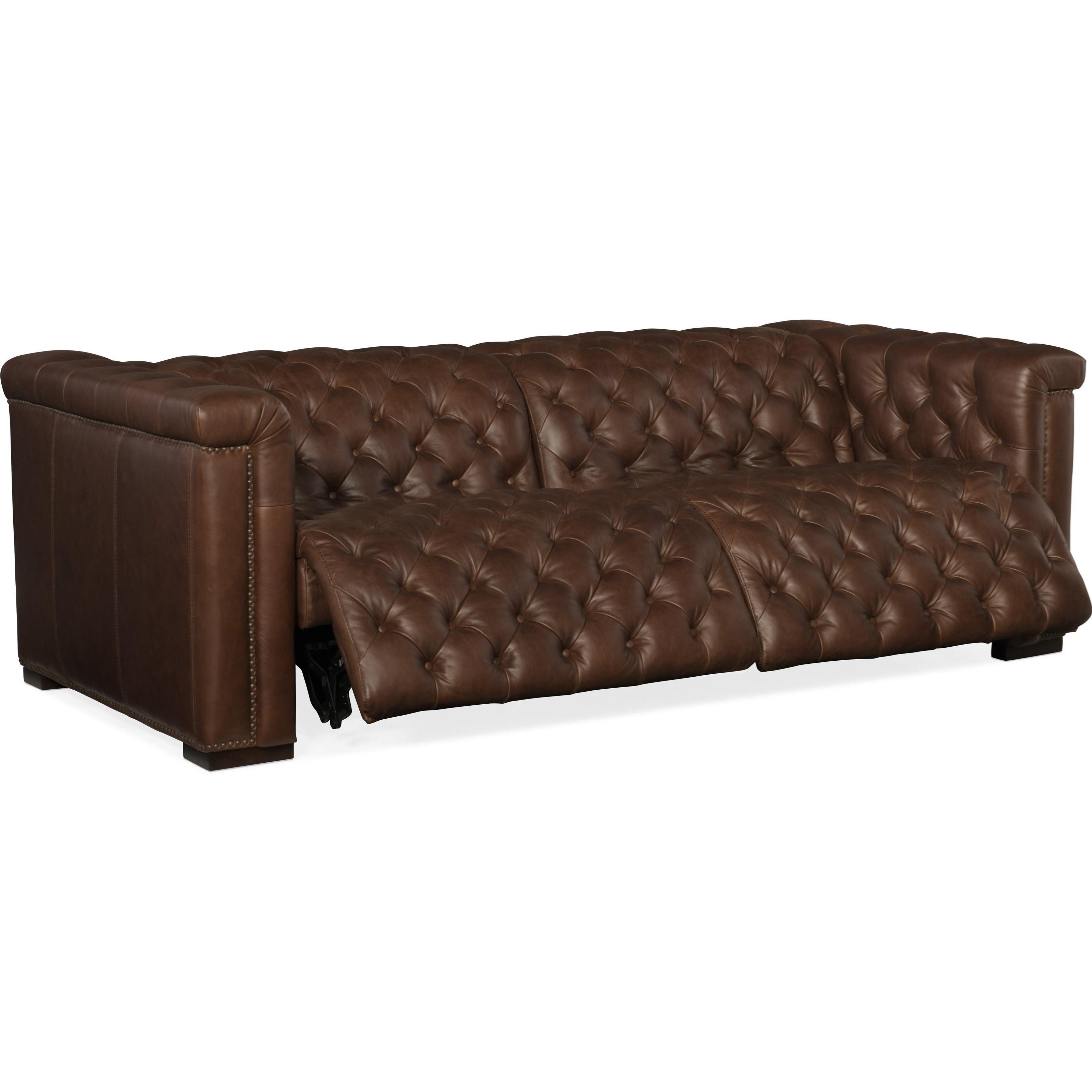 Savion Power Leather Motion Sofa with Power Headrest Sprintz