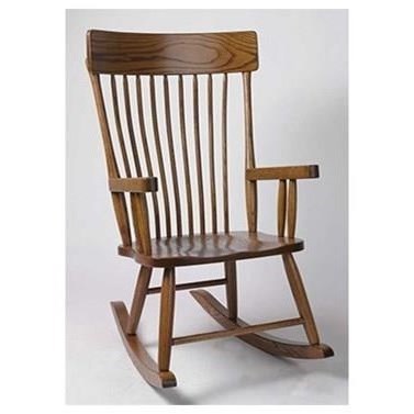 Horseshoe Bend Amish Rocking Chairs 1407 Customizable Solid Wood ...