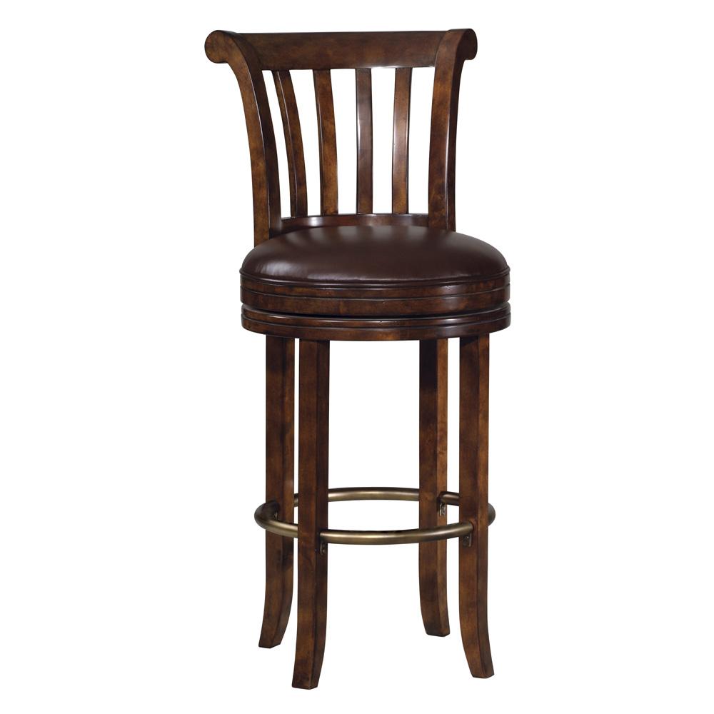 Howard Miller Ithaca Upholstered Swivel Bar Stool Jacksonville
