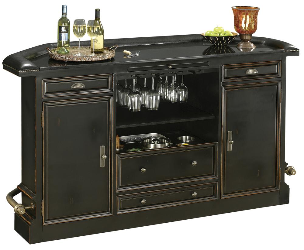 Howard Miller Northport 693009 Burnished Black Bar Becker