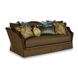 Huntington House 3398 Traditional Upholstered Chair Featuring Throw Pillows - AHFA - Upholstered ...