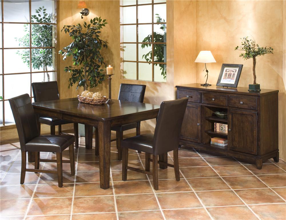 Intercon Kona 5Pc Wayside Furniture Dining 5 Piece Set
