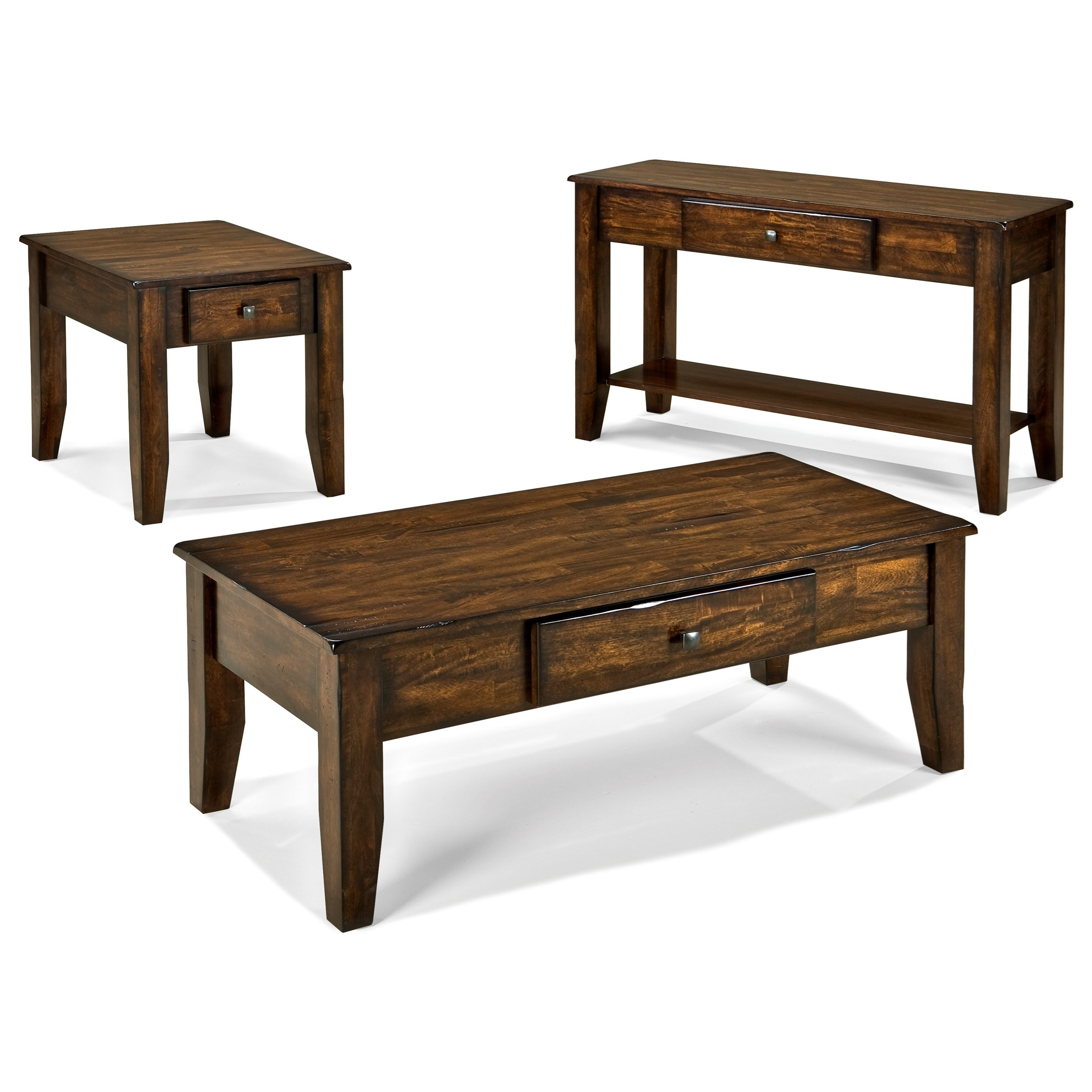VFM Signature Kona Mango Wood Sofa Table Virginia Furniture Market