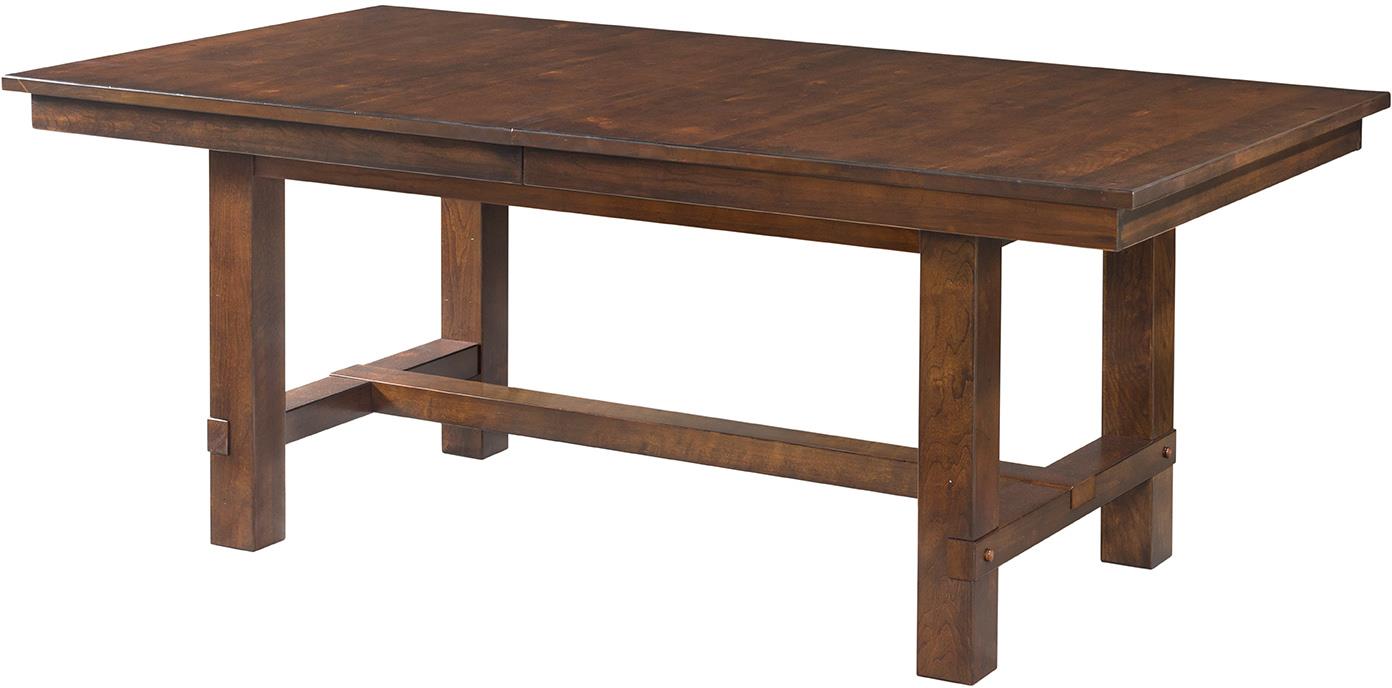 Intercon Star Valley Trestle Dining Table with Leaves