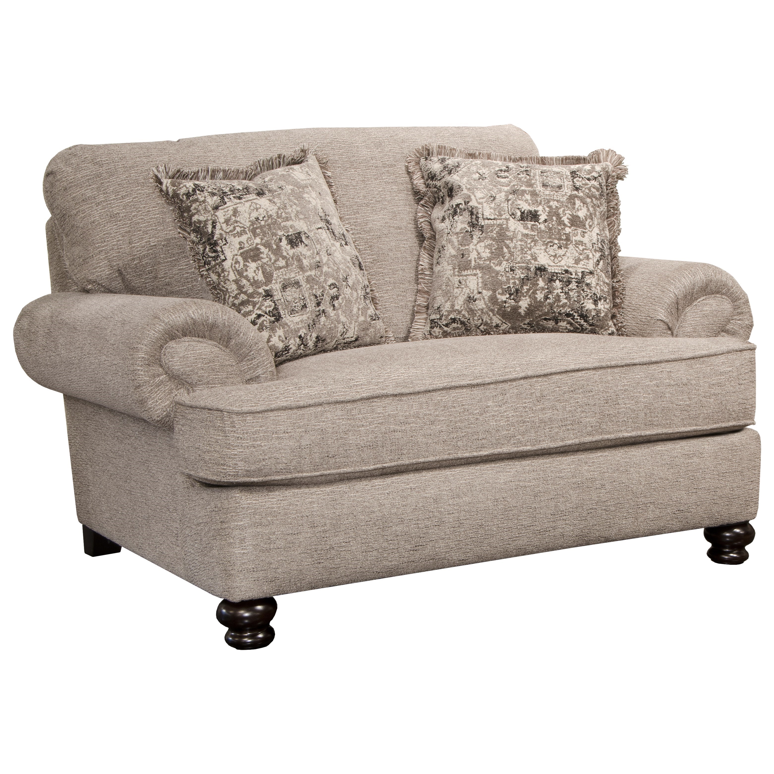 Jackson Furniture Freemont Transitional Chair and a Half with Solid