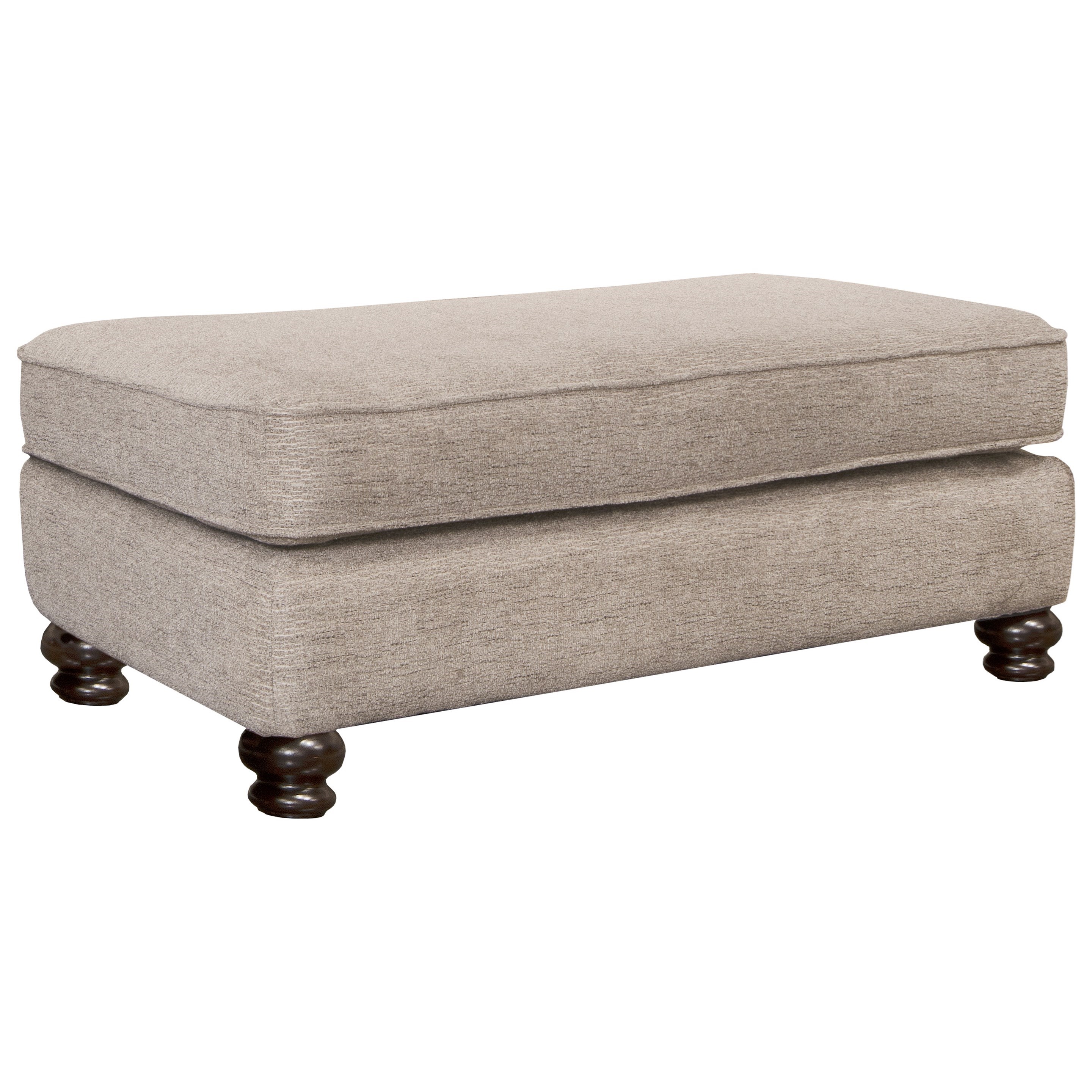 Jackson Furniture Freemont Transitional Ottoman with Solid Wood Legs