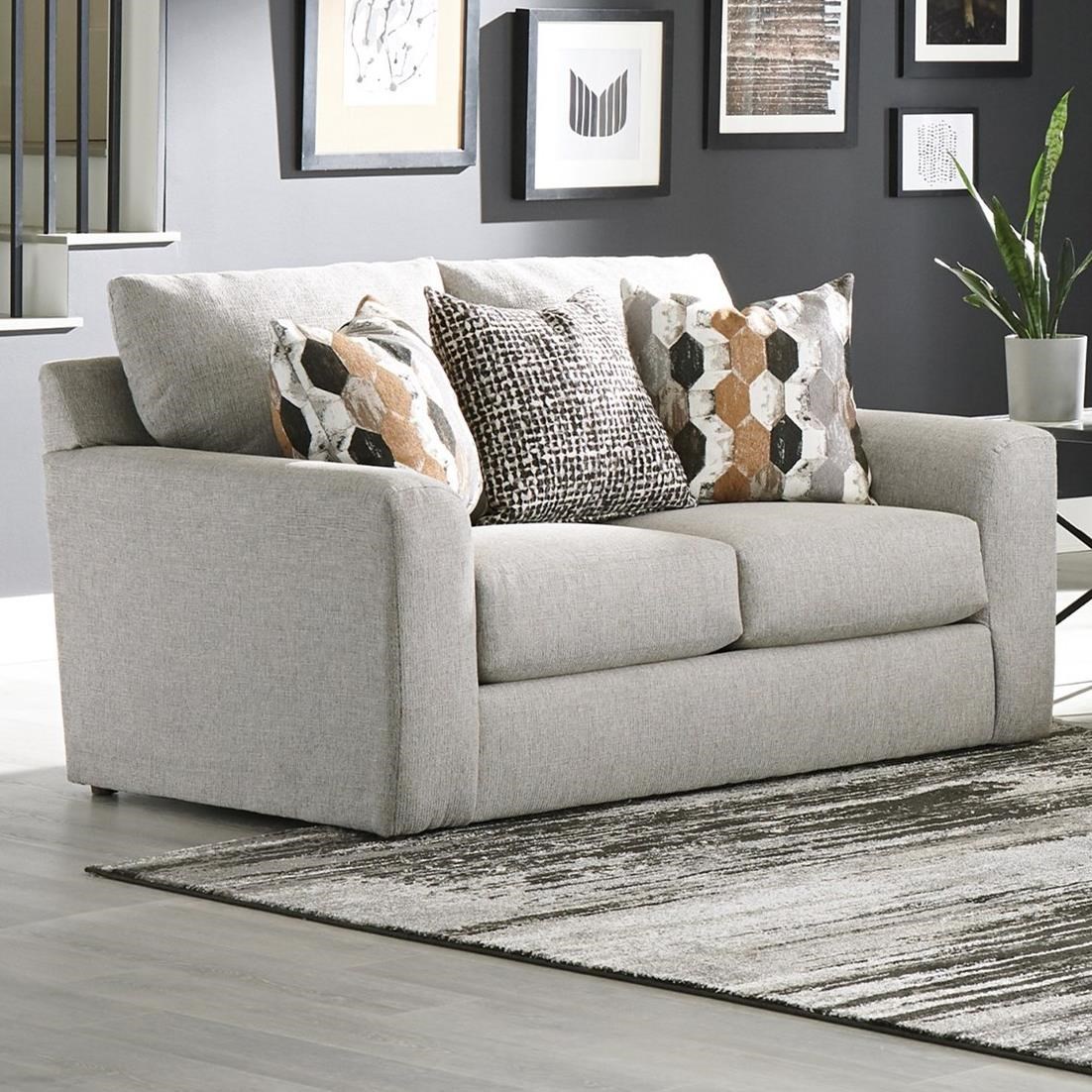 Jackson Furniture Hooten Contemporary Loveseat Wayside Furniture