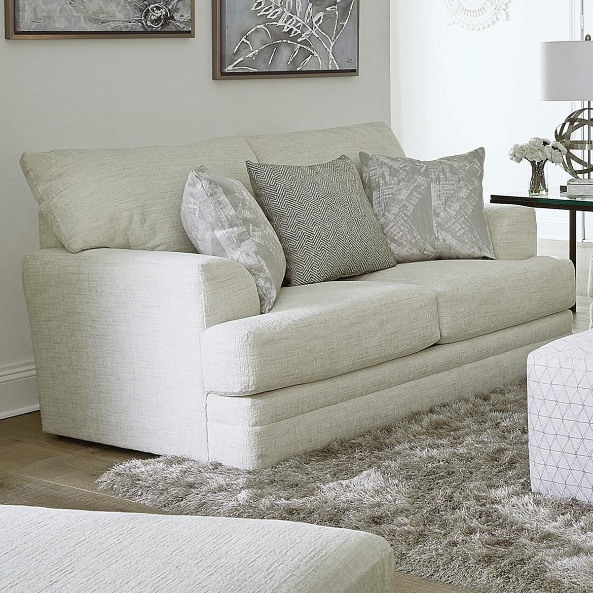 Jackson Furniture Zeller Contemporary Loveseat Johnny Janosik Loveseats