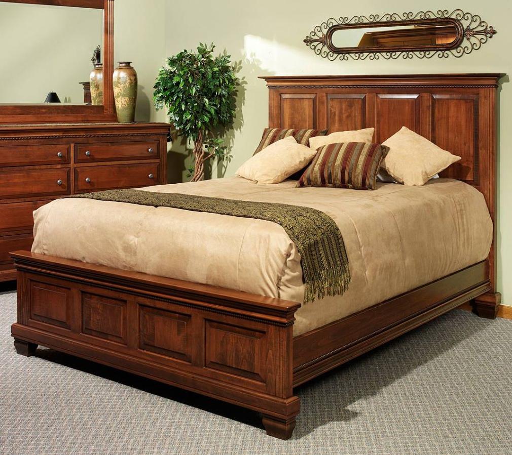 Canal Dover Furniture Northbrook King Panel Bed w/ Roped Trimming