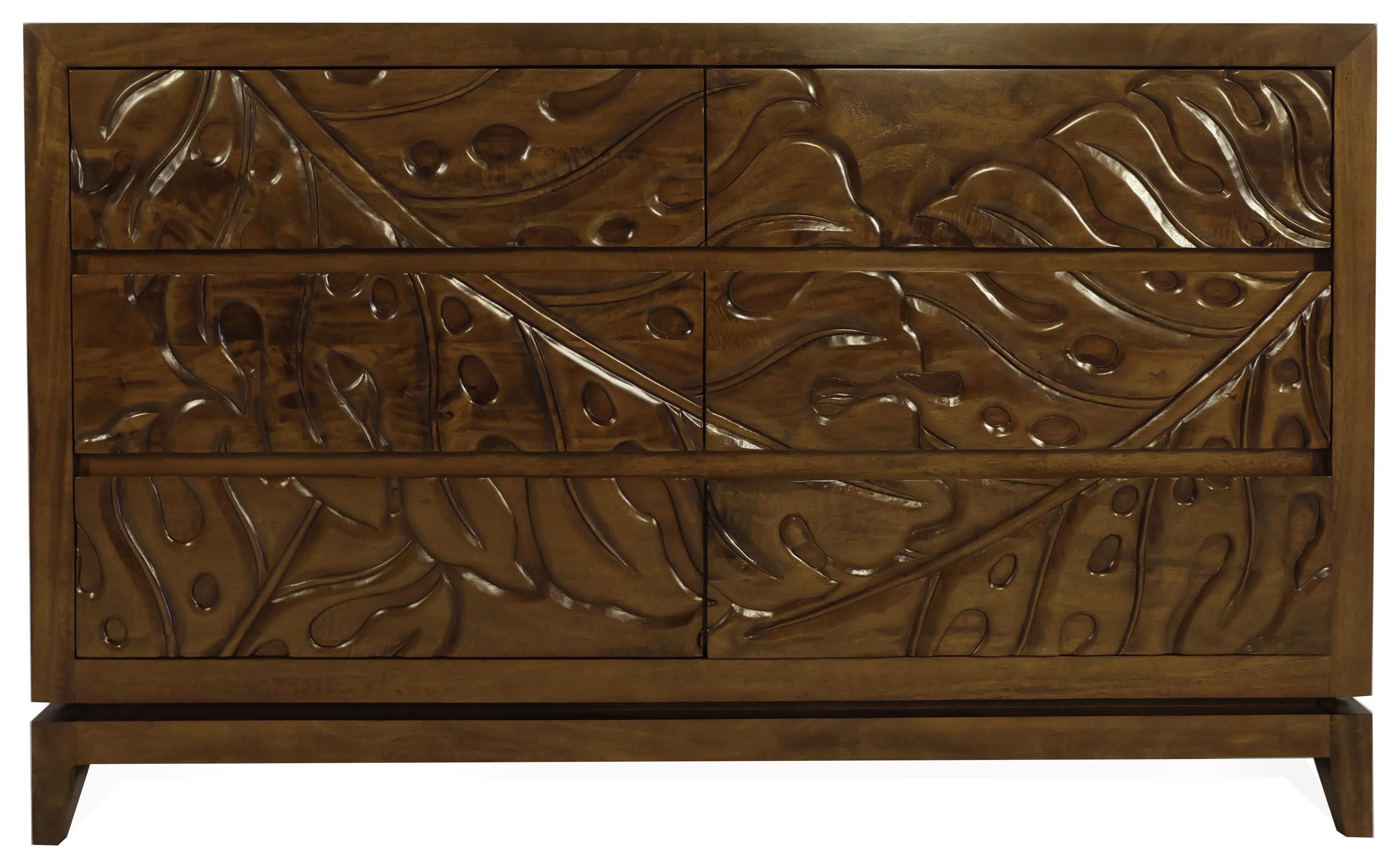 Jamieson Import Services, Inc. Monstera 6 Drawer Dresser HomeWorld