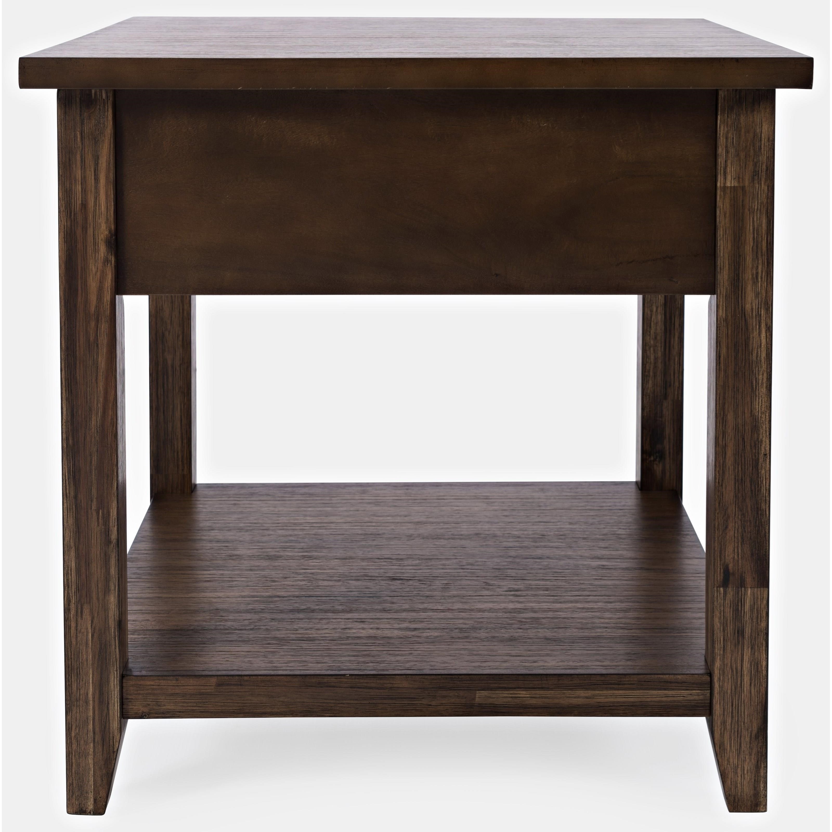Jofran Bakersfield End Table w/ Drawer Reeds Furniture Occ End Tables