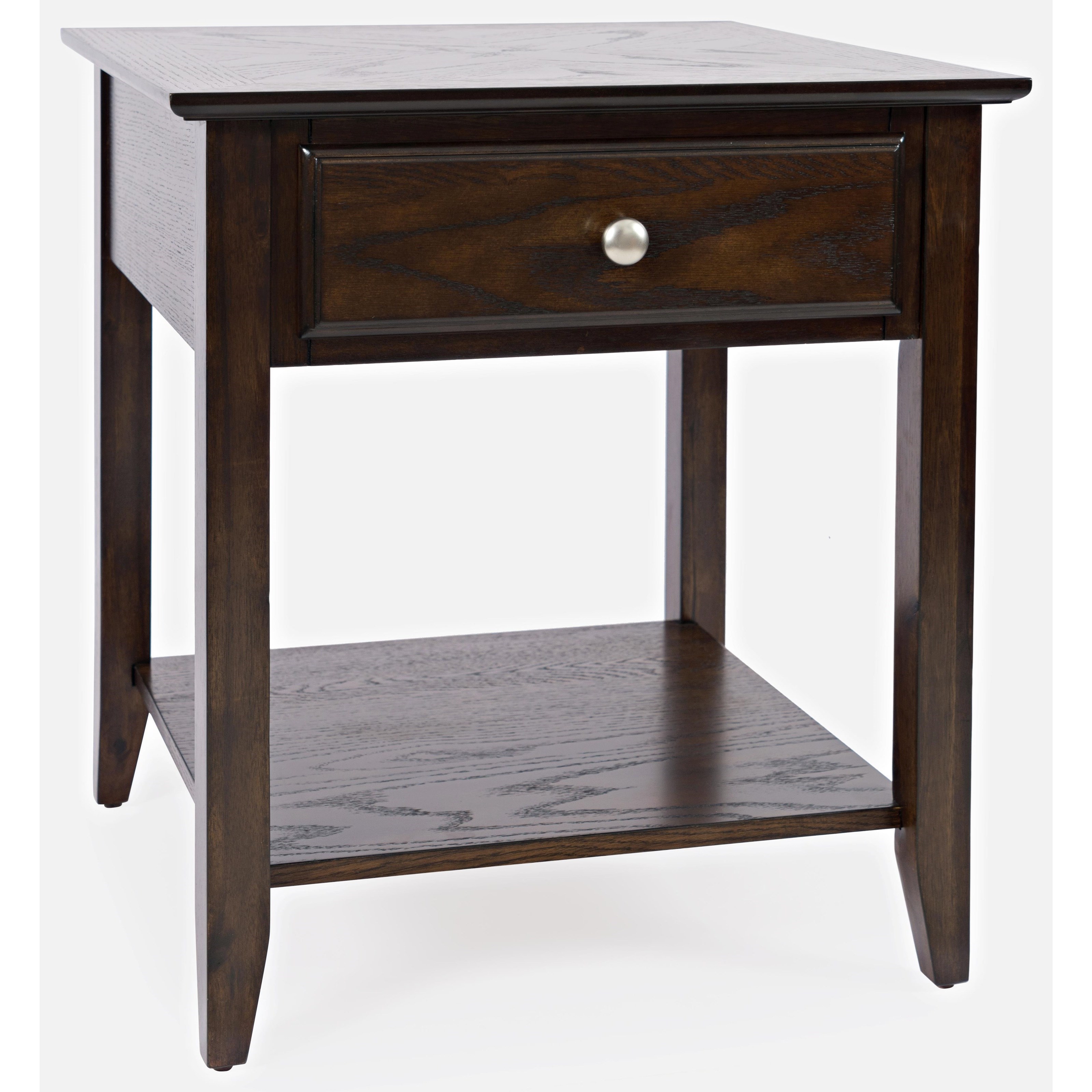 Jofran Espresso End Table A1 Furniture & Mattress End Tables