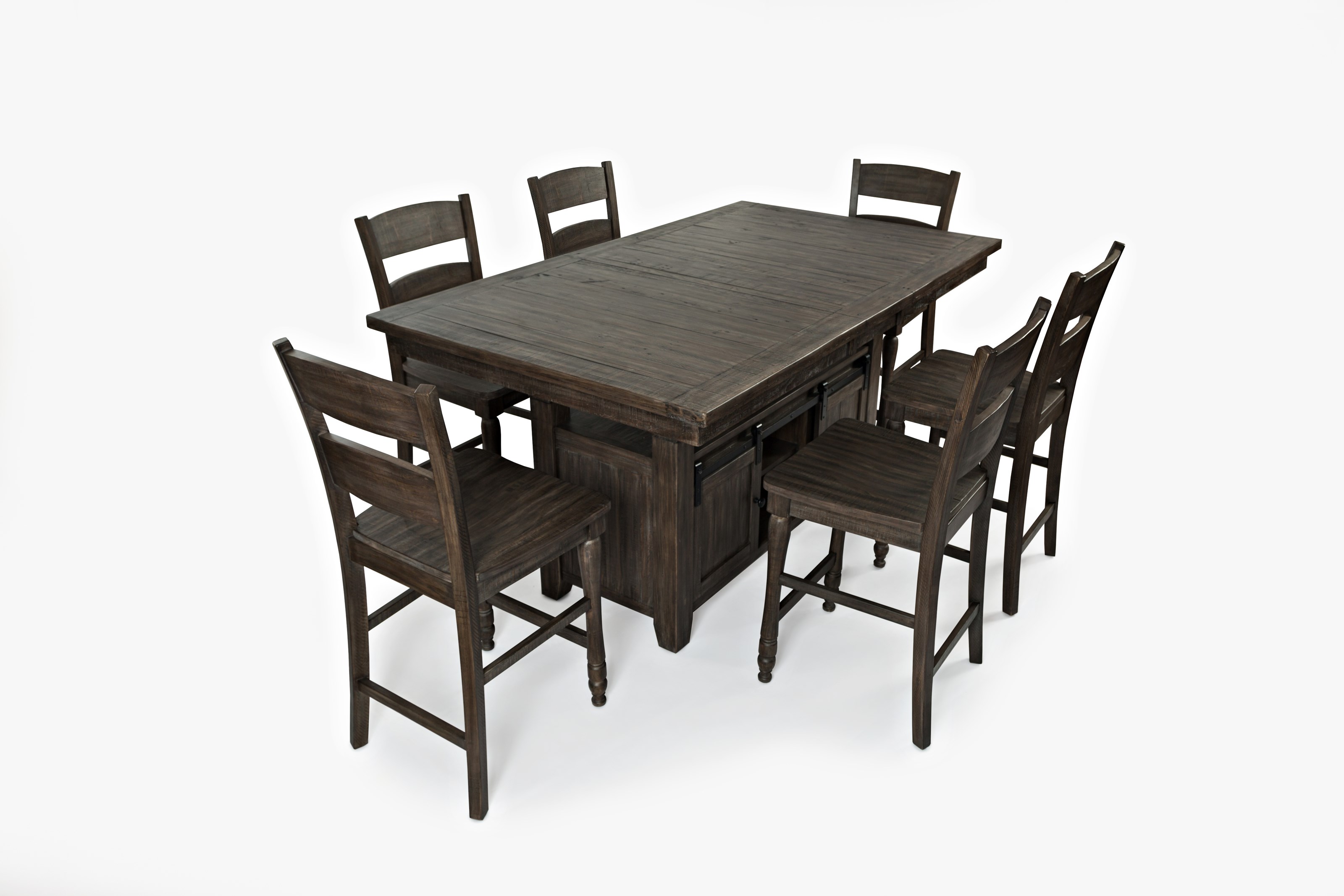 Jofran Madison County High/Low Dining Table | Reeds Furniture | Kitchen ... High Dining Room Tables
