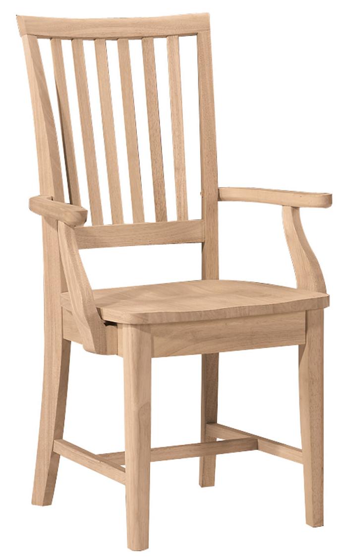 John Thomas SELECT Dining Mission Arm Chair Belfort Furniture