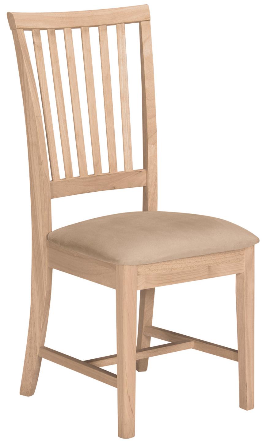 John Thomas SELECT Dining Mission Chair with Seat Cushion Lindy's