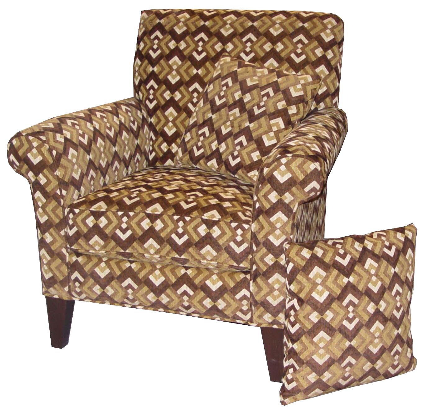 Isis Sleek Modern Accent Chair | Williams & Kay | Upholstered Chairs