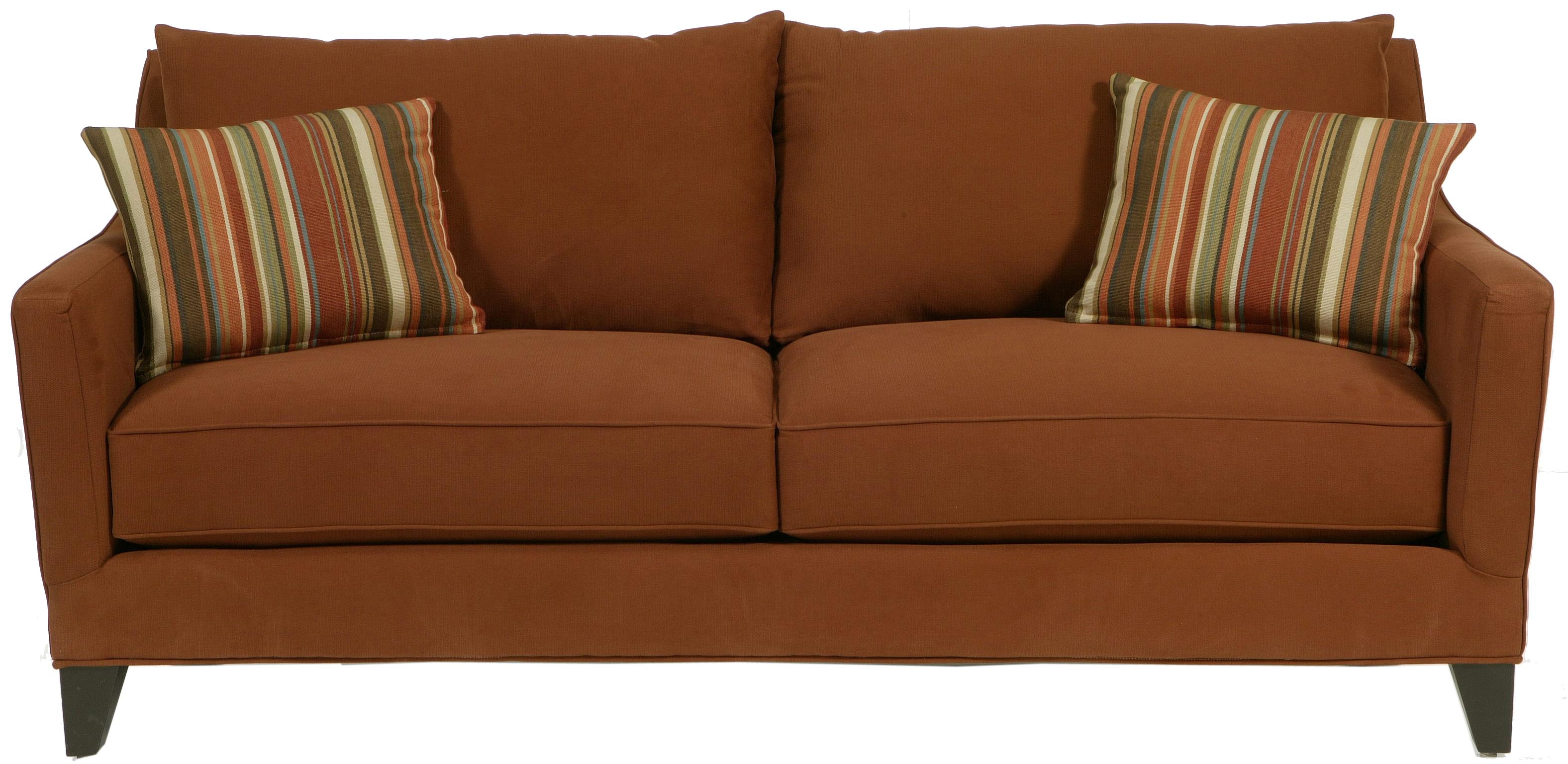 Jonathan Louis Margaret 43230 Contemporary Sofa with Sloping Track Arms