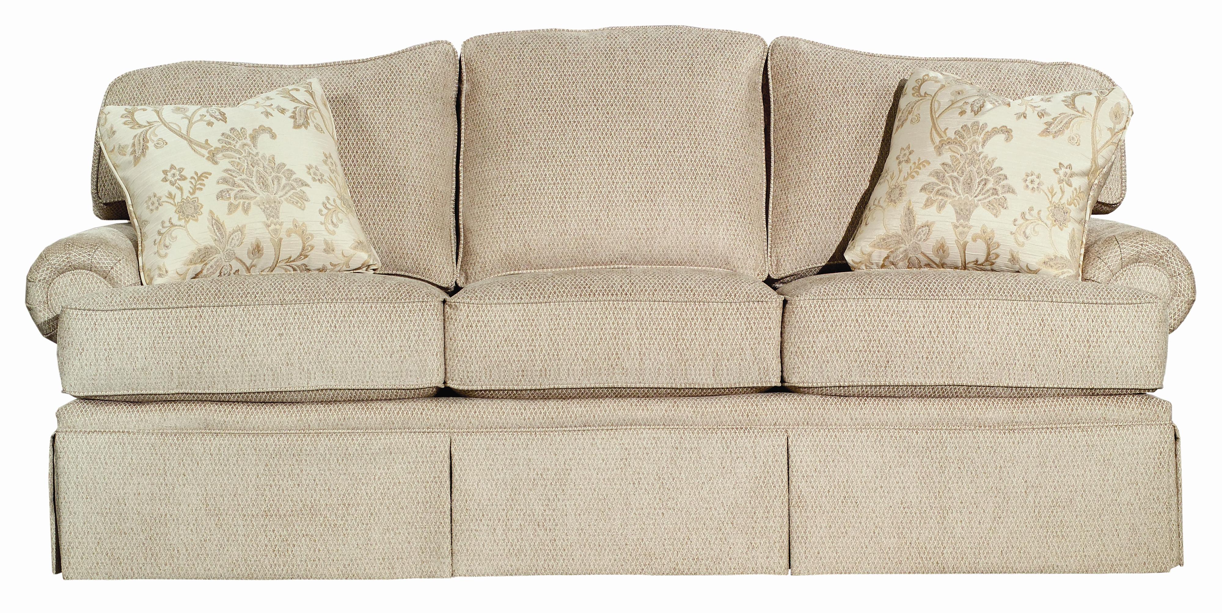 Kincaid Furniture Baltimore Traditional Sofa with Rolled Arms Howell