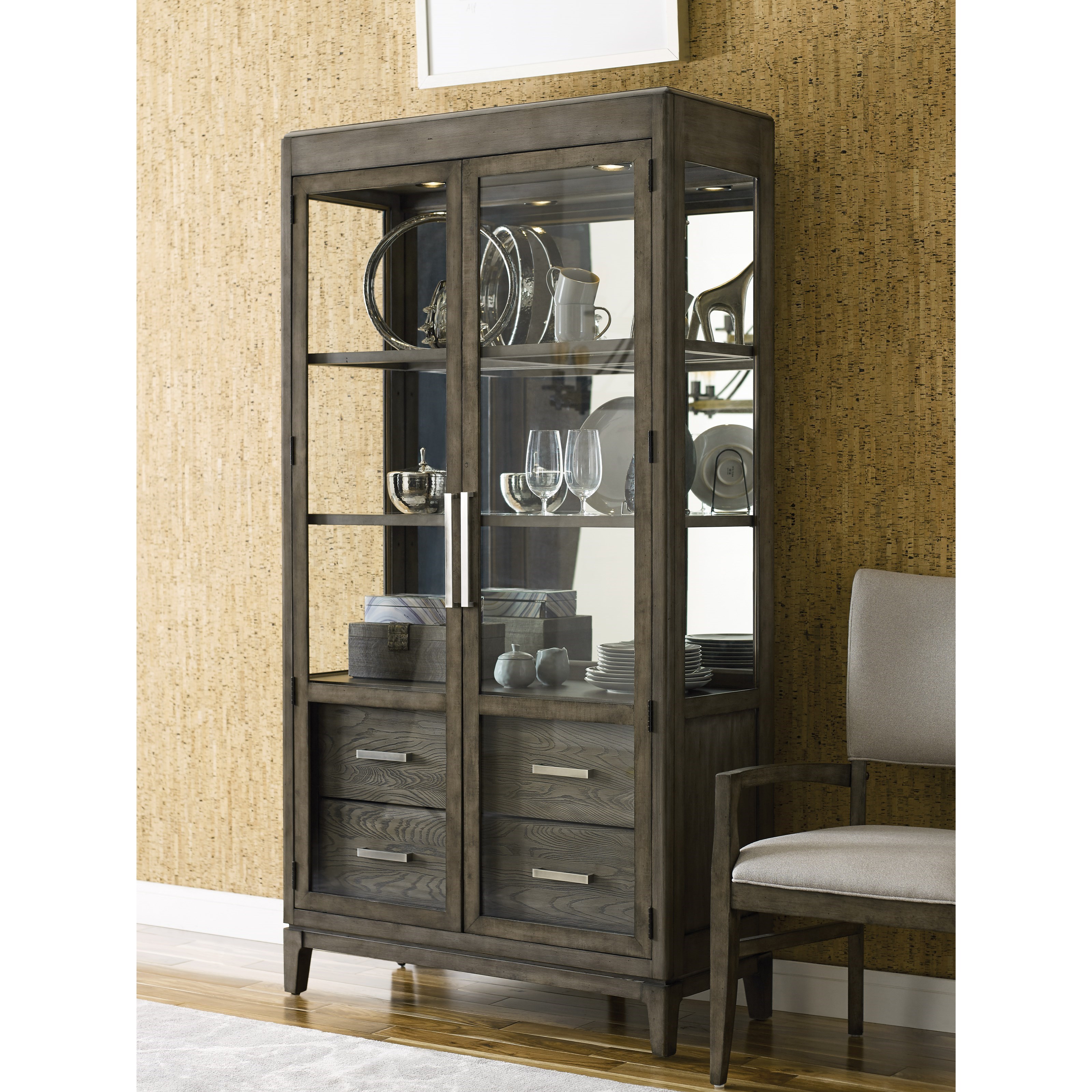 Kincaid Furniture Cascade Harrison Solid Wood Display with