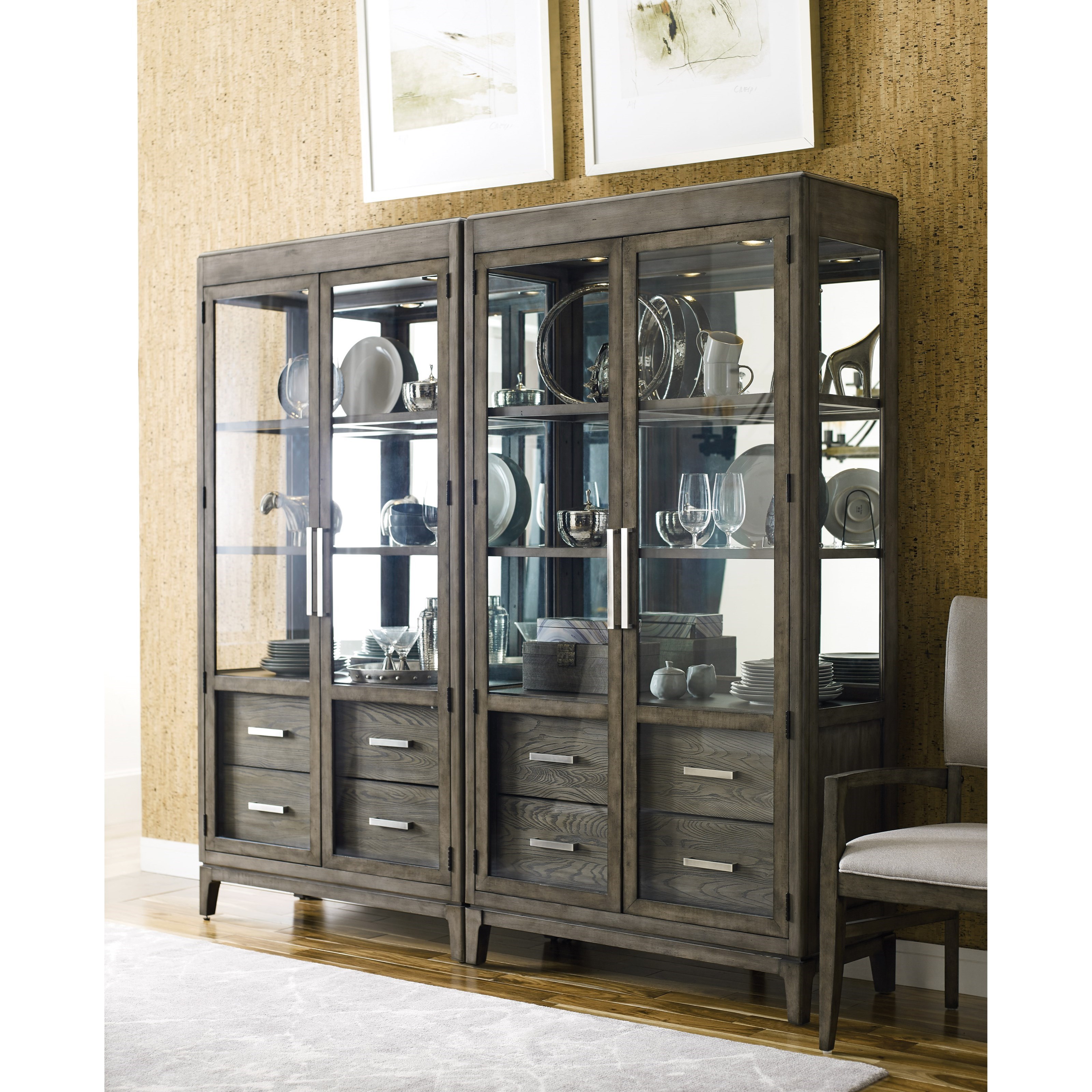Kincaid Furniture Cascade Harrison Solid Wood Display with