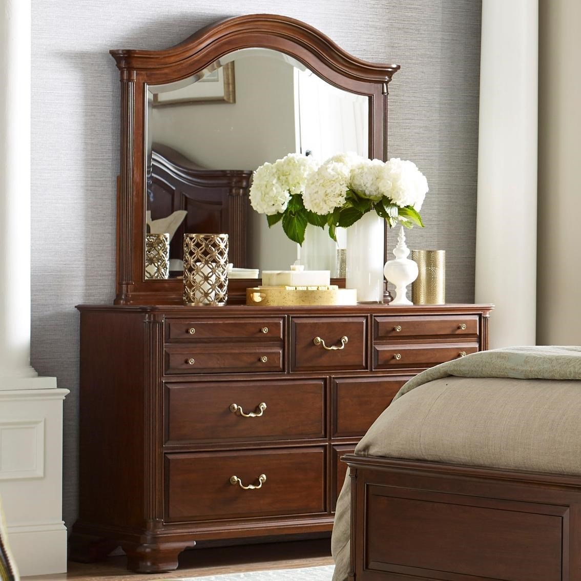 bedroom dresser with mirror Furniture of America Valentini White Dresser main image 0