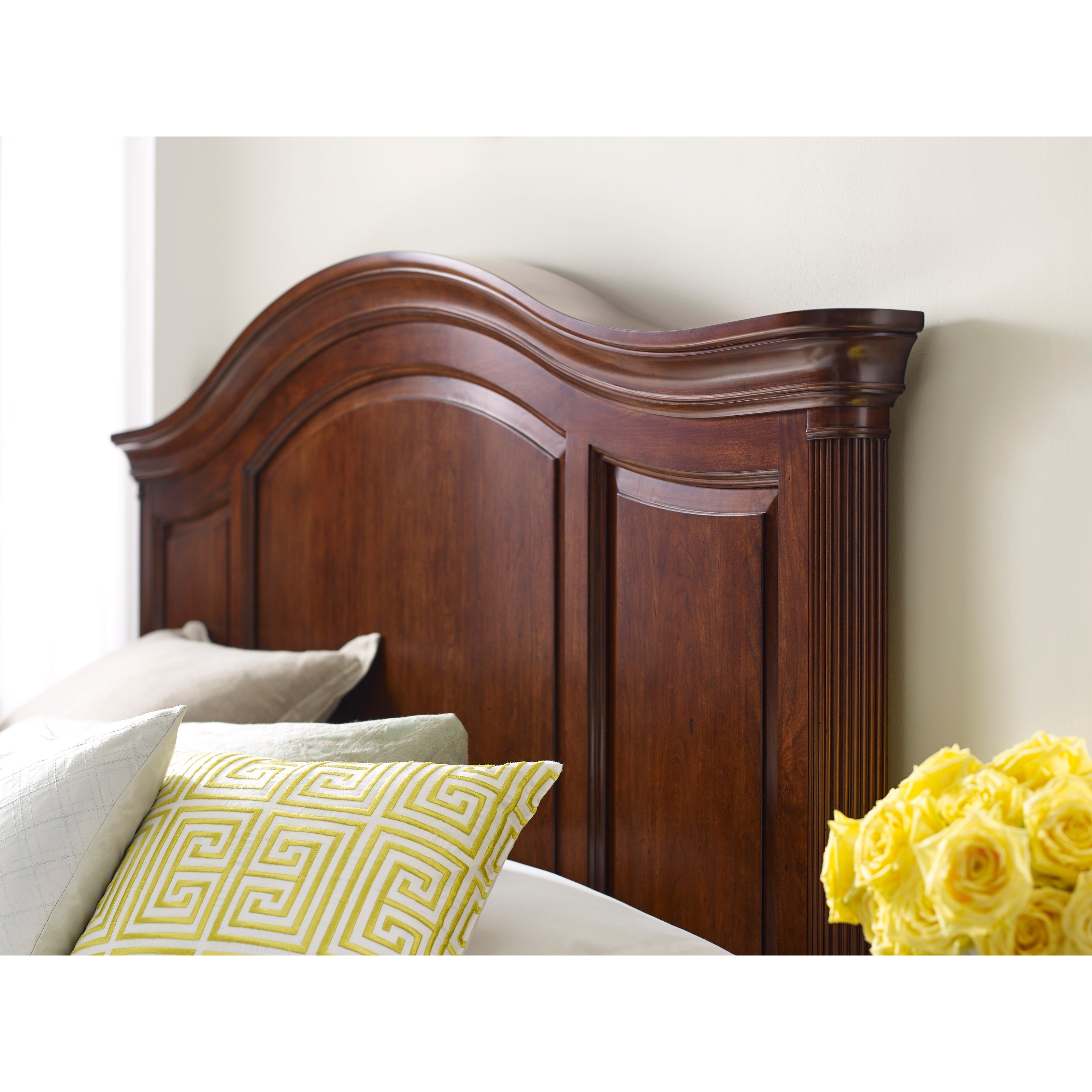 Kincaid Furniture Hadleigh Traditional Queen Arched Panel Bed Wayside Furniture Panel Beds