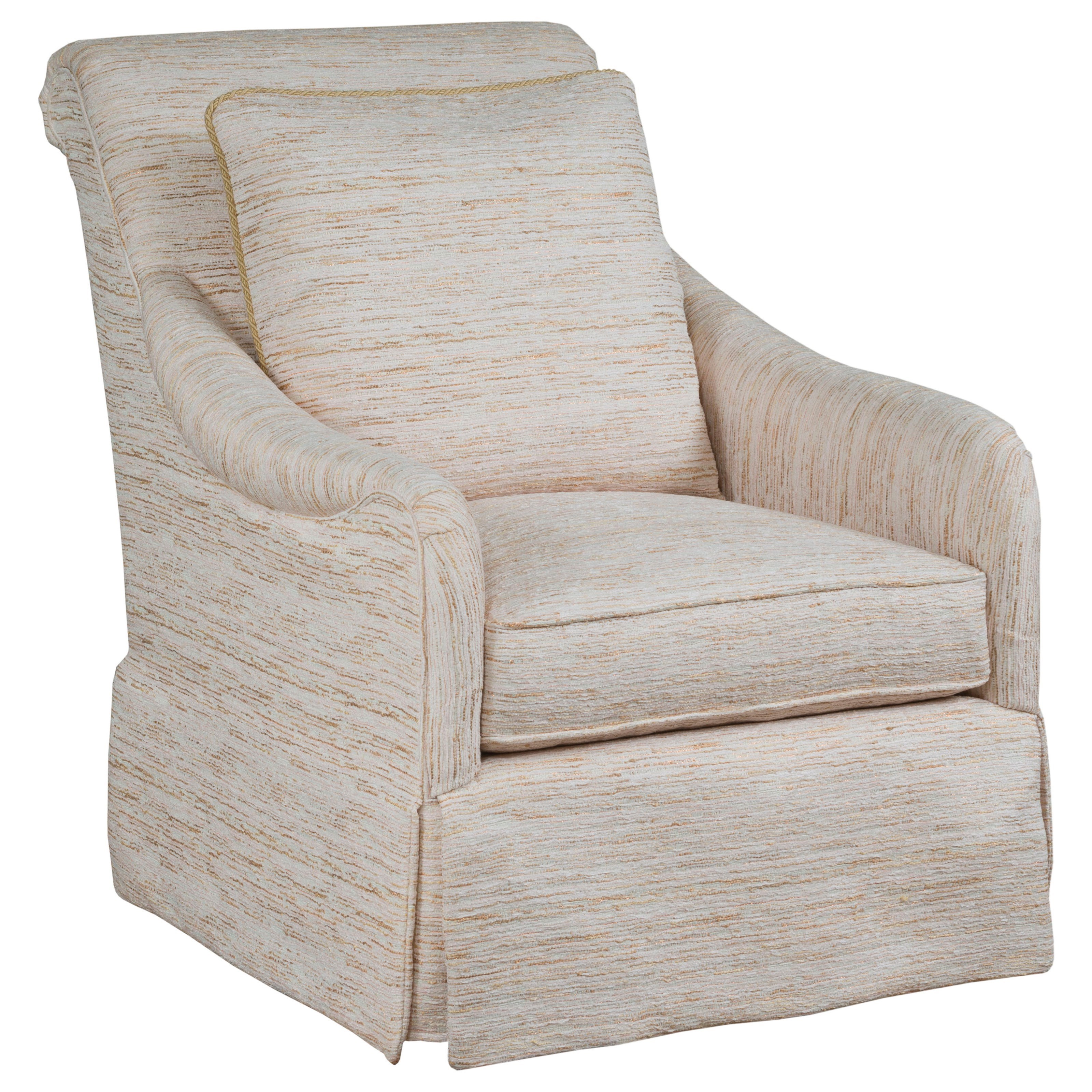 Upholstered Swivel Glider