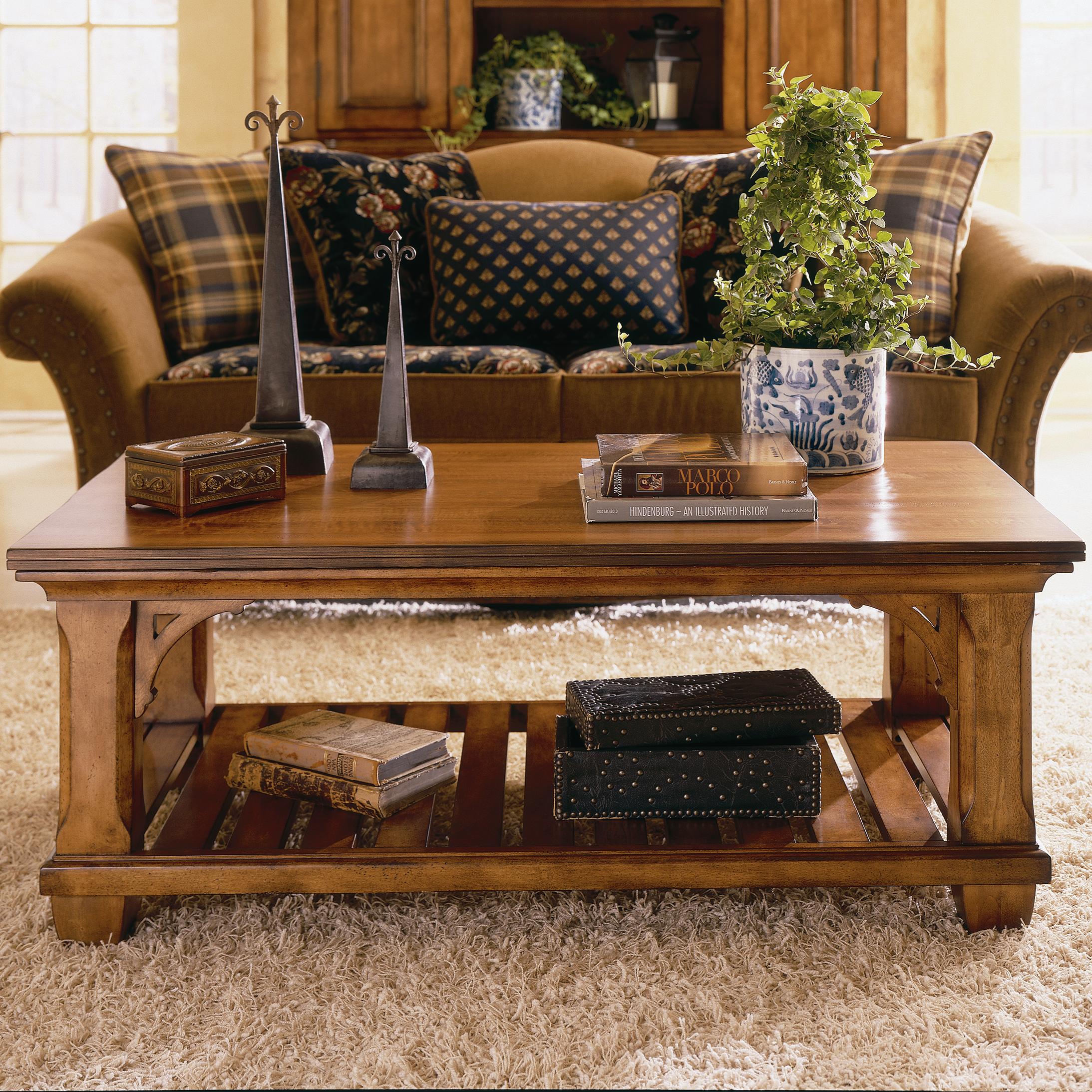 Kincaid Furniture Tuscano Rectangular Cocktail Table Johnny Janosik