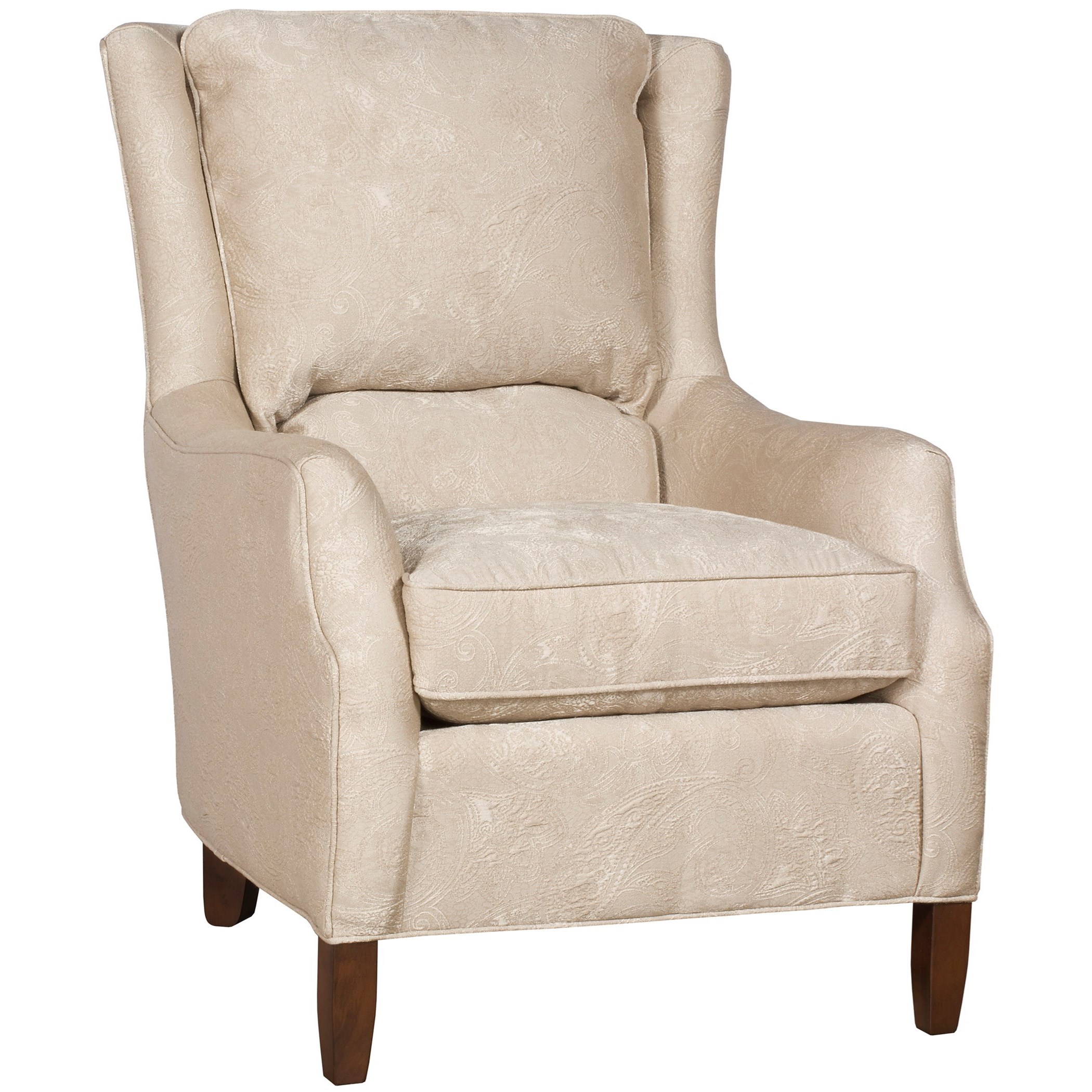 King Hickory Writer Traditional Upholstered Writer Chair Zak's Home