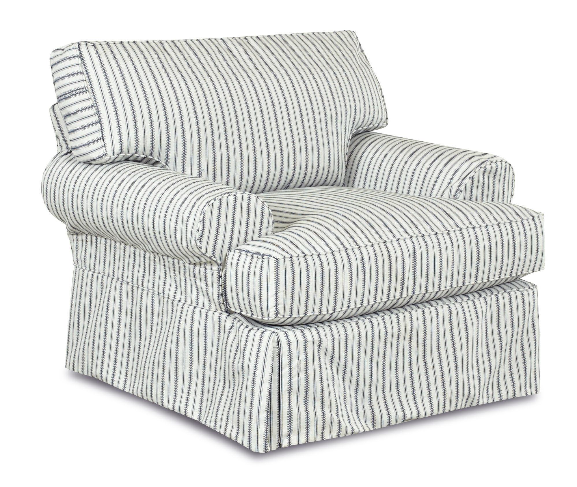 Klaussner Lahoya D28140 C Chair with Blend Down Cushions Hudson's