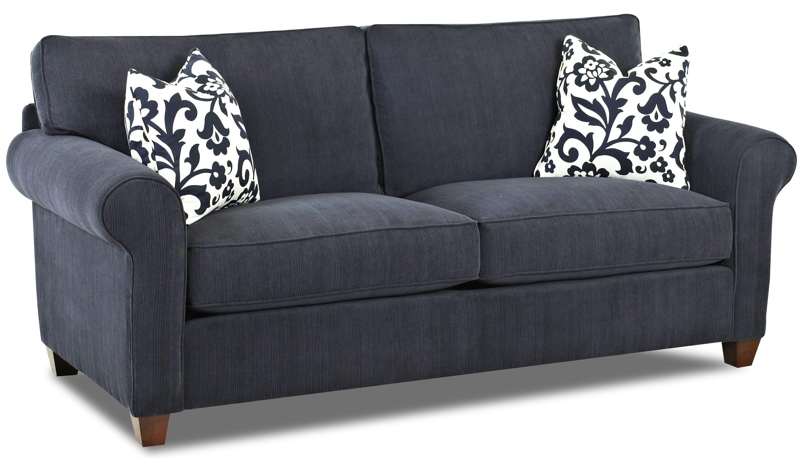 Klaussner Lillington Distinctions Transitional Queen Sleeper Sofa with Innerspring Mattress