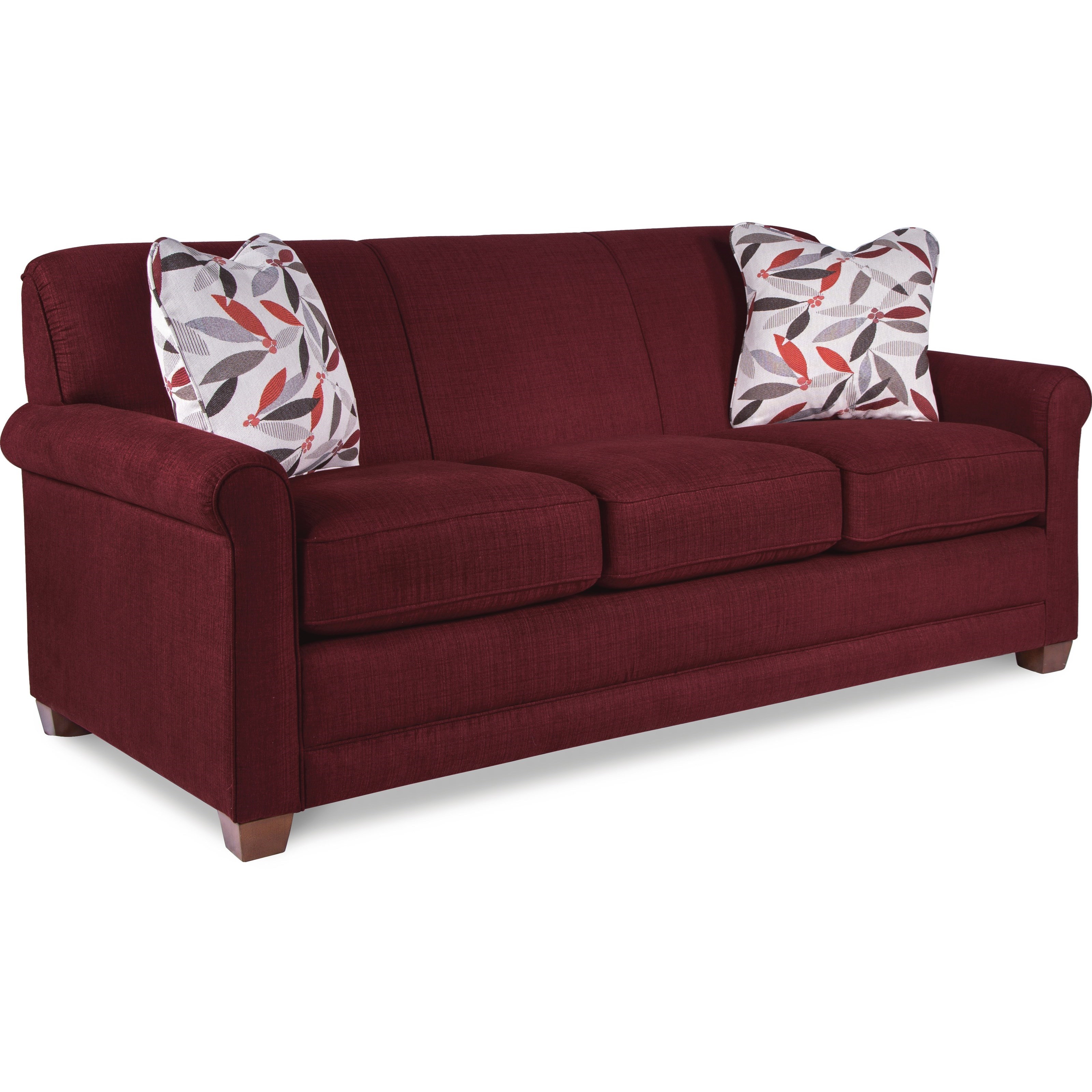 LaZBoy Amanda Casual Sleeper Sofa with Premier ComfortCore Seat