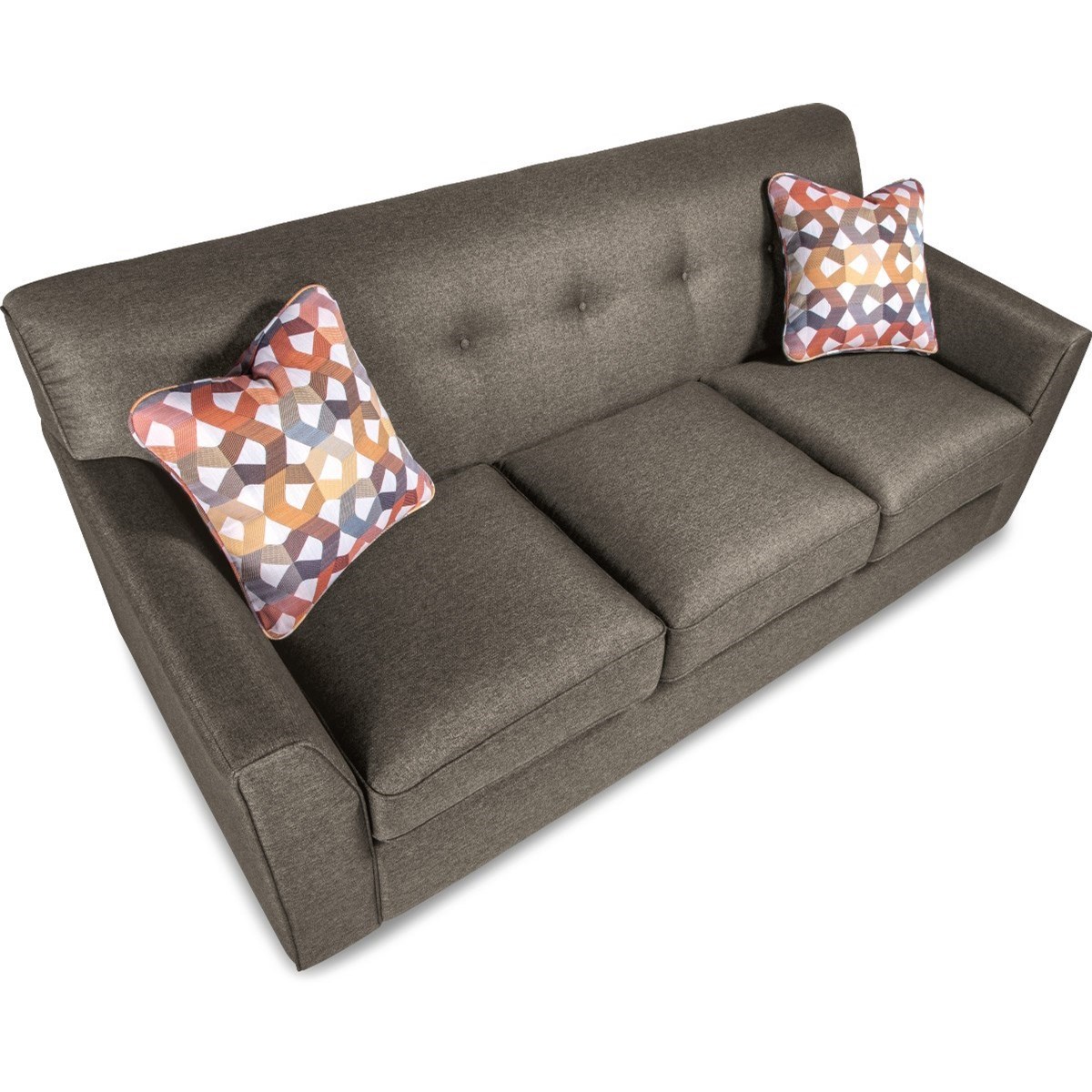 LaZBoy Dixie Contemporary Tufted Apartment Sleeper Sofa with Premier