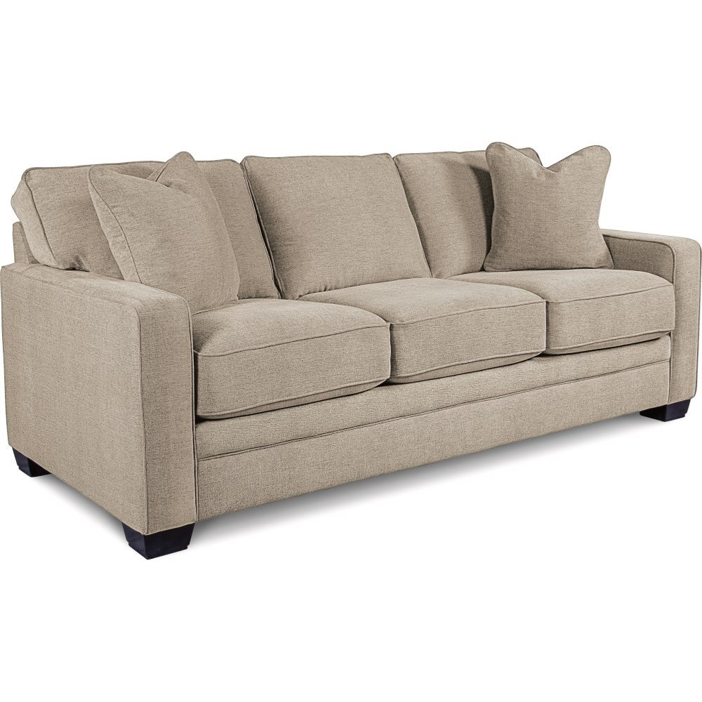 LaZBoy Meyer Contemporary Sofa with Premier ComfortCore Cushions