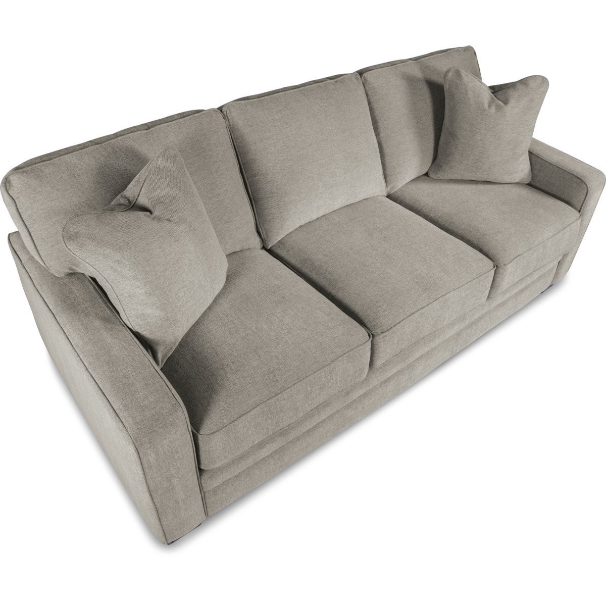 LaZBoy Meyer Contemporary Sofa with Premier ComfortCore Cushions Conlin's Furniture Sofas