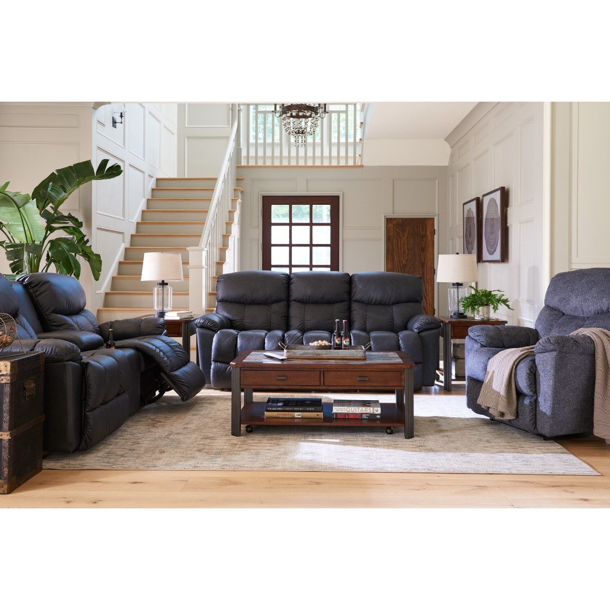LaZBoy Morrison 440766 Casual Reclining Sofa Thornton Furniture