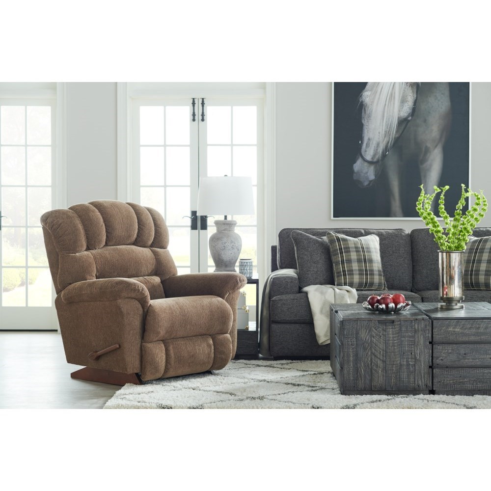 LaZBoy Randell Casual Oversized Big Man Wall Saver Recliner Godby