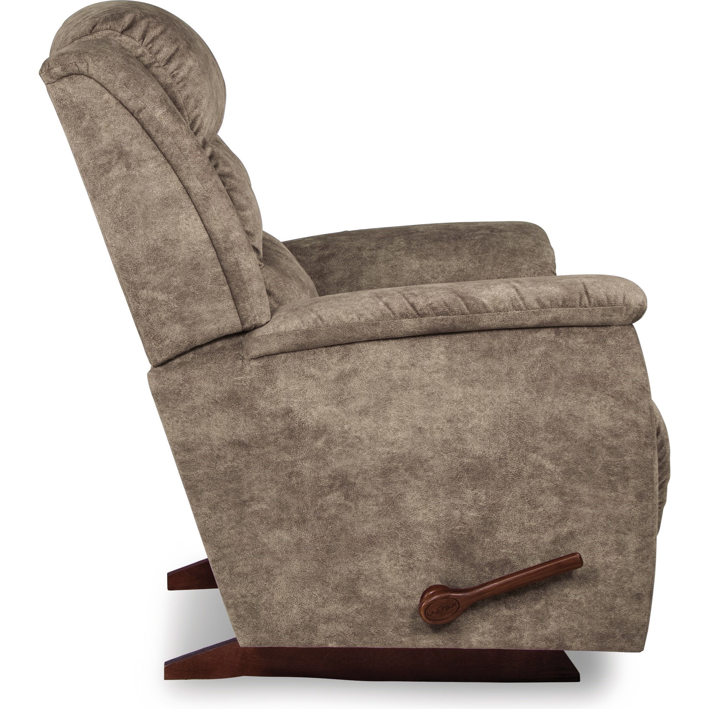 LaZBoy Redwood Casual Big and Tall Rocker Recliner with Pillow Arms