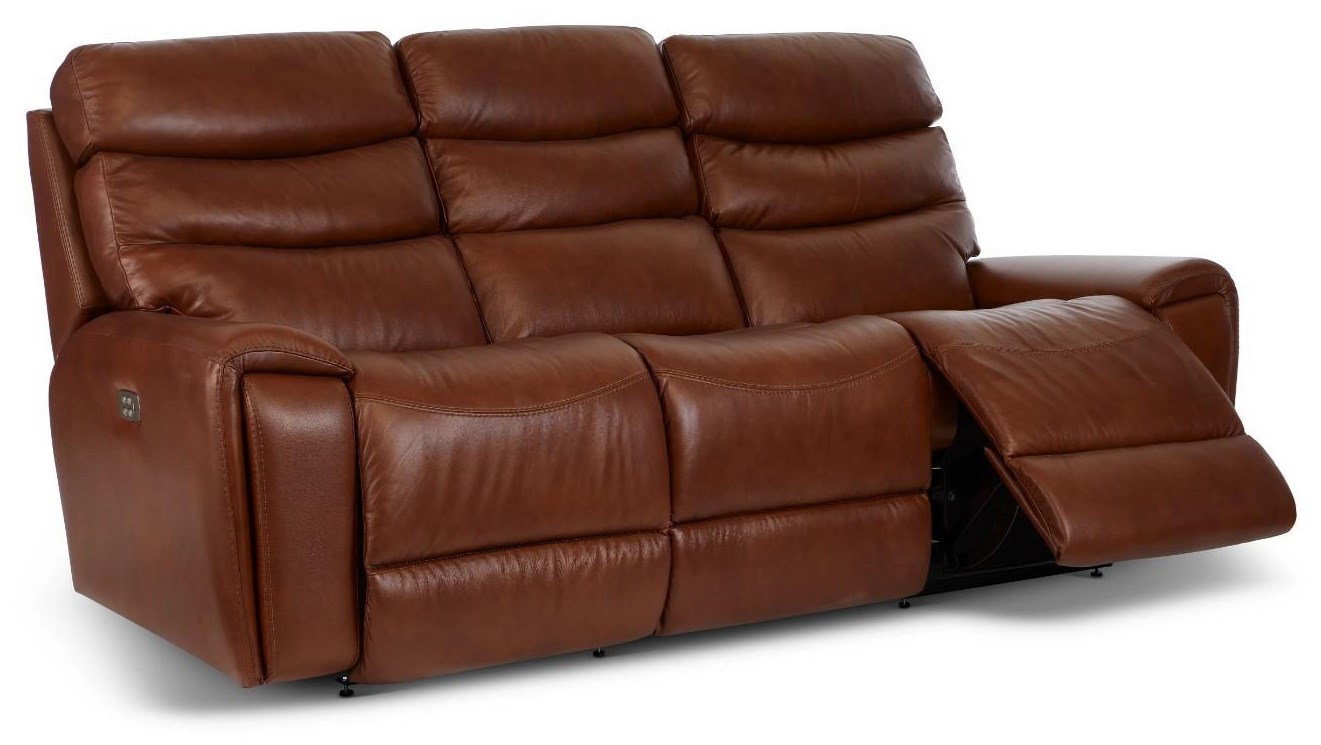 LaZBoy Soren Soren Reclining Leather Sofa Godby Home Furnishings