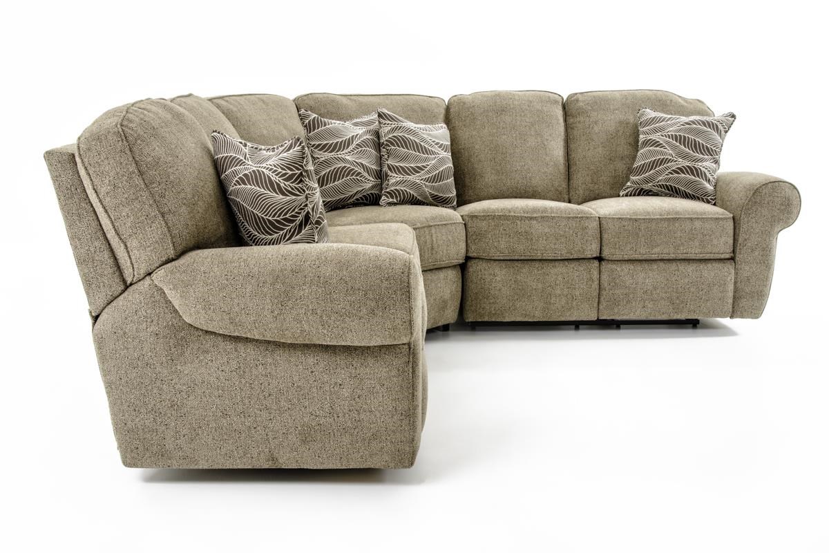 Lane Megan 3 Piece Sectional Sofa Baer's Furniture Reclining
