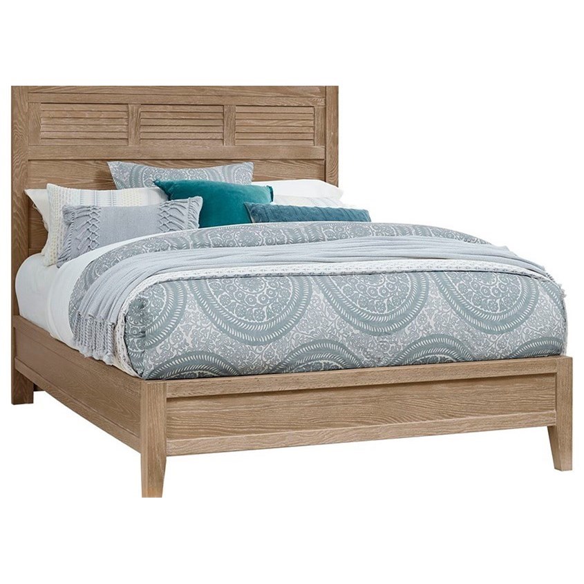 Laurel Mercantile Co. Passageways Rustic Queen Low Profile Bed with