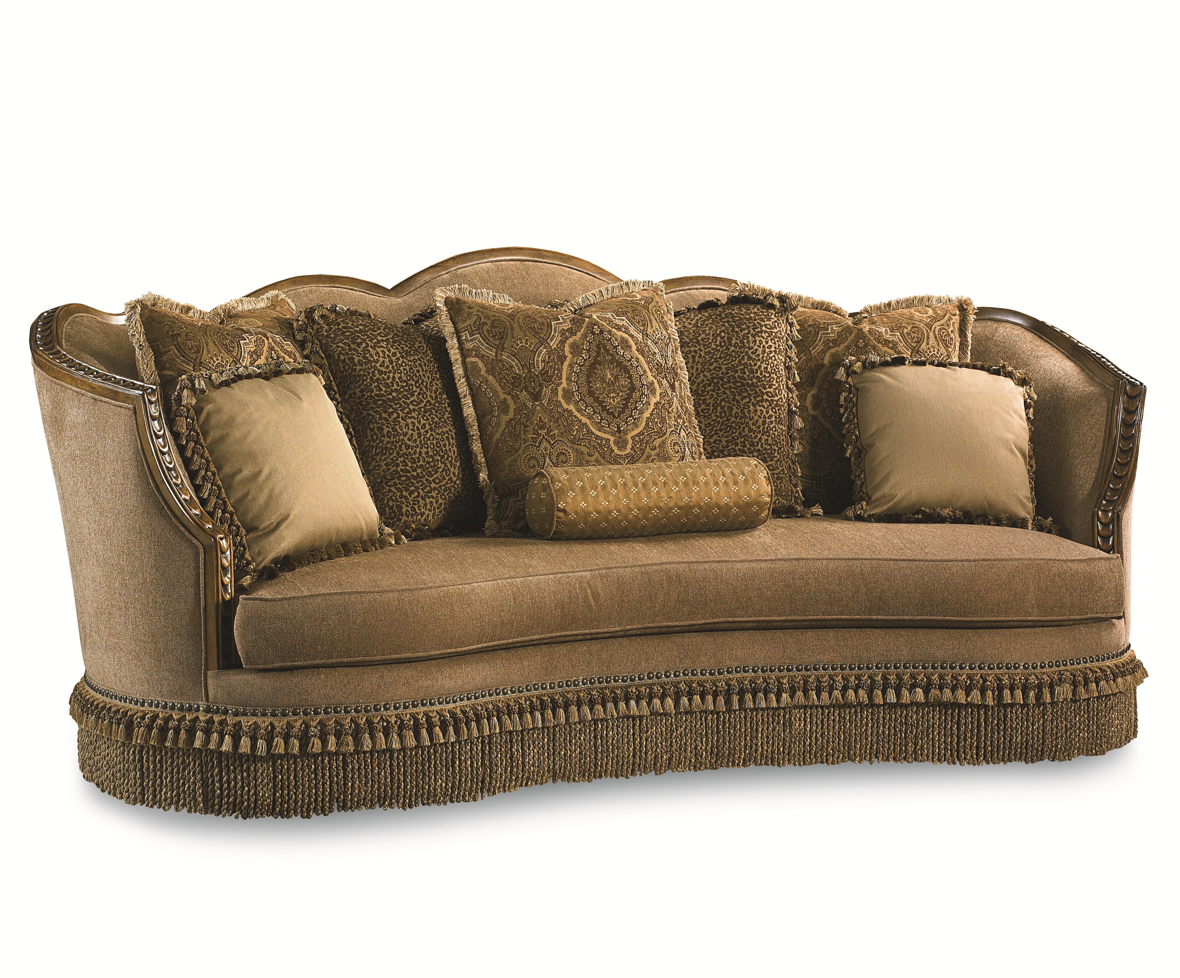 Fringe Bottom Sofas Baci Living Room