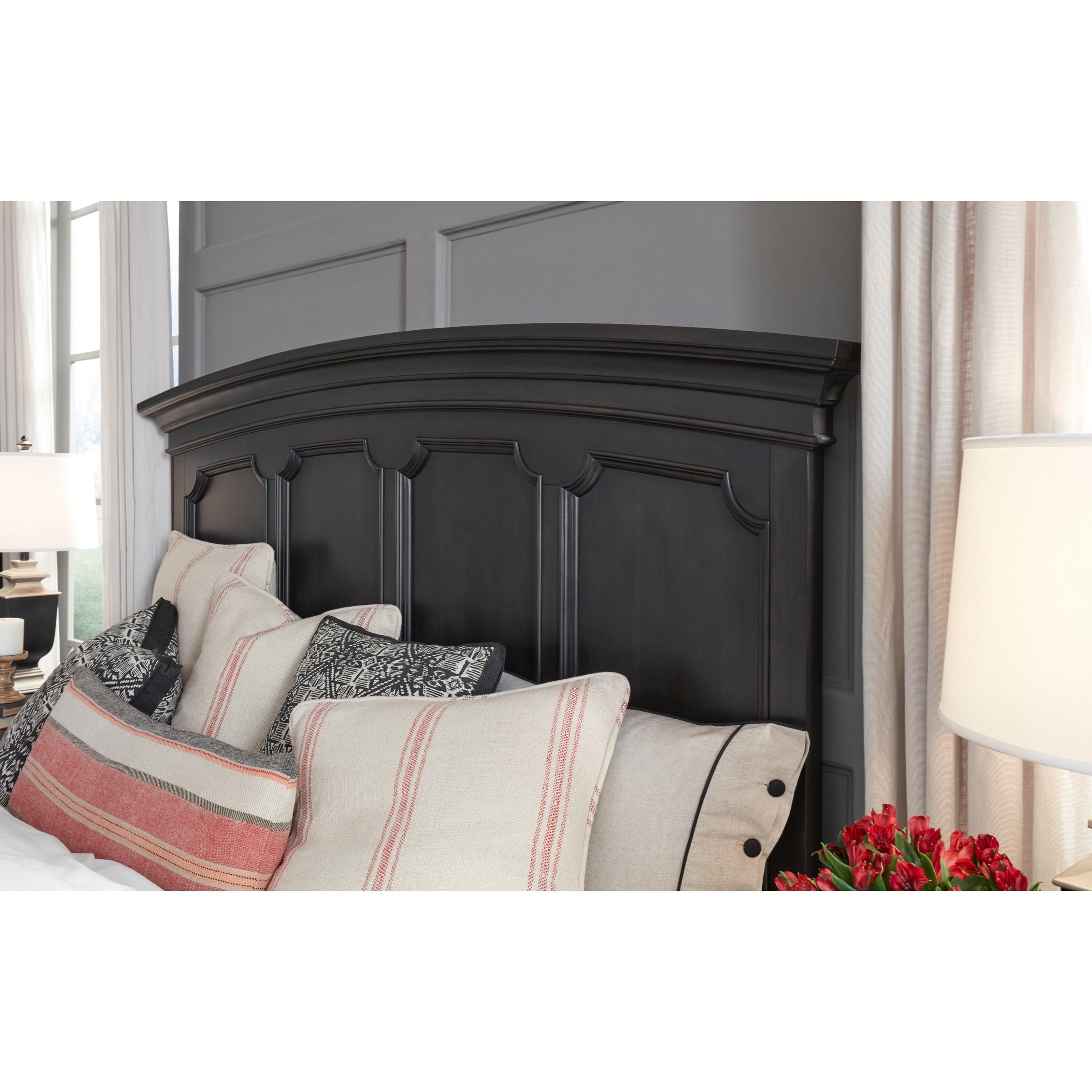 Legacy Classic Townsend Transitional Queen Bed with Arched Headboard