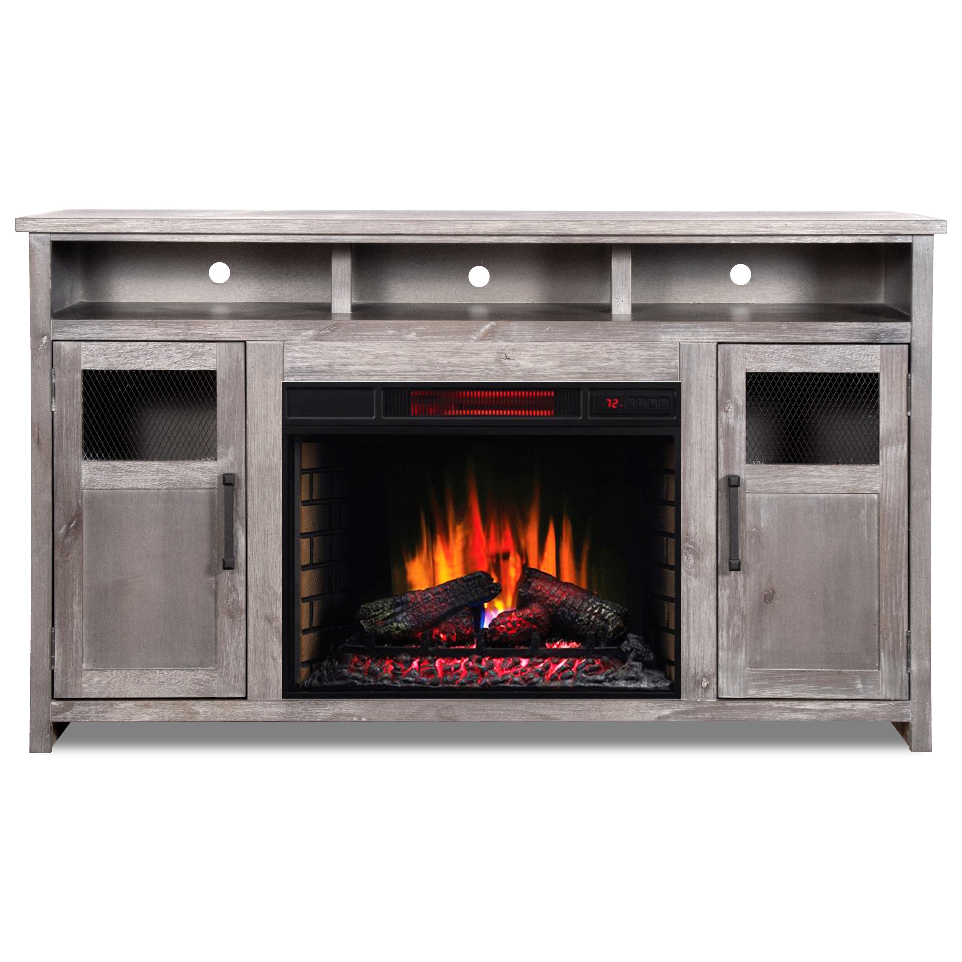 Legends Furniture Maison Contemporary 65" TV Stand with BuiltIn